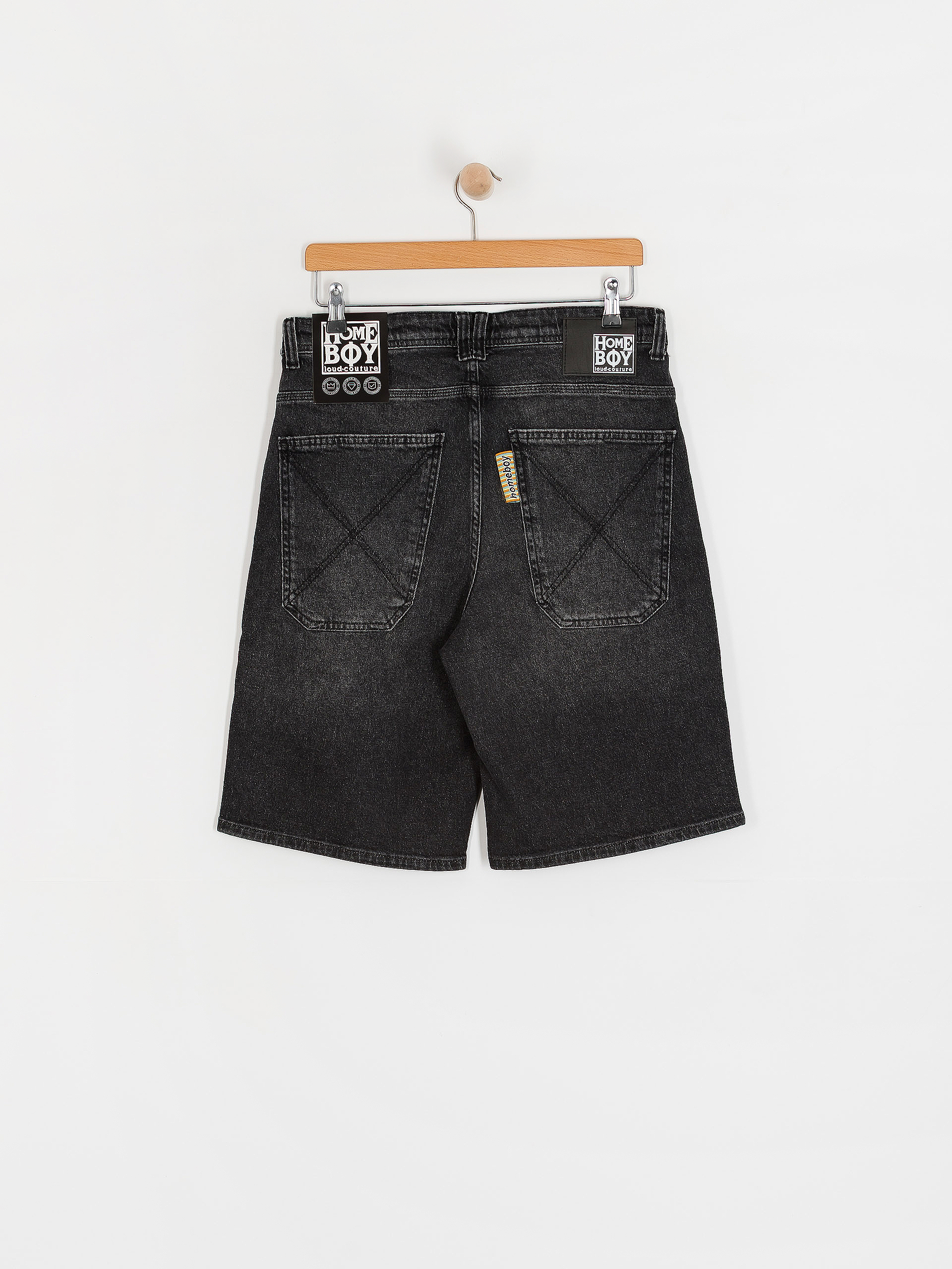 Pantaloni scurți Homeboy X Tra Baggy Vintage (vintage black)
