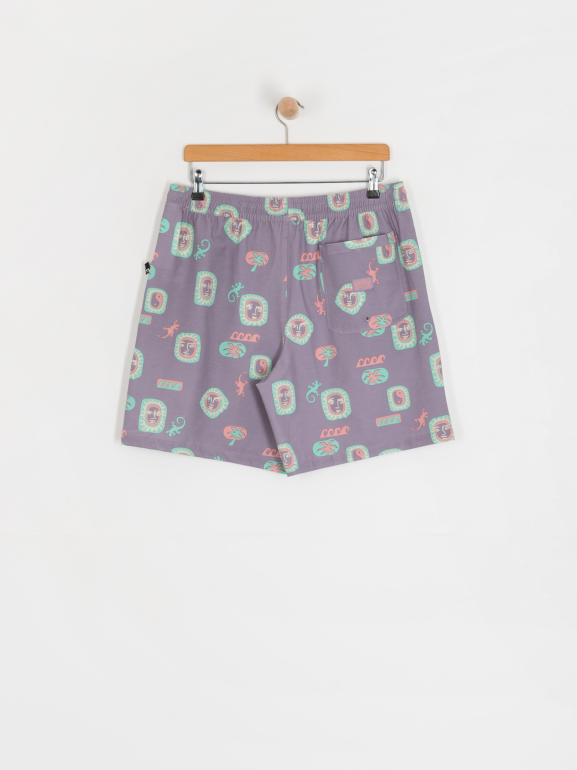 Pantaloni scurți Billabong Wasted Times (purple ash)