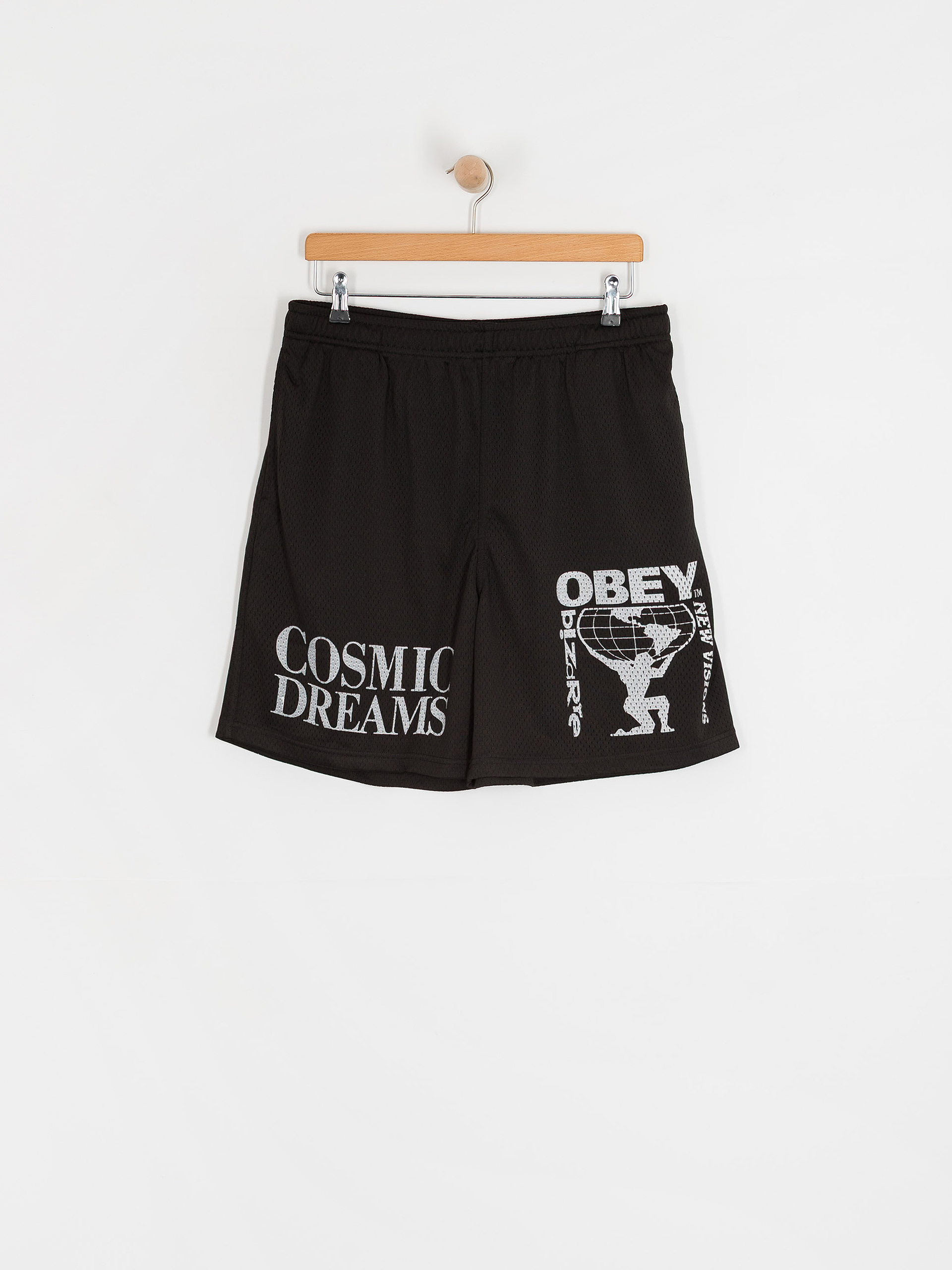 Pantaloni scurți OBEY Easy Cosmic Dreams Mesh (black)