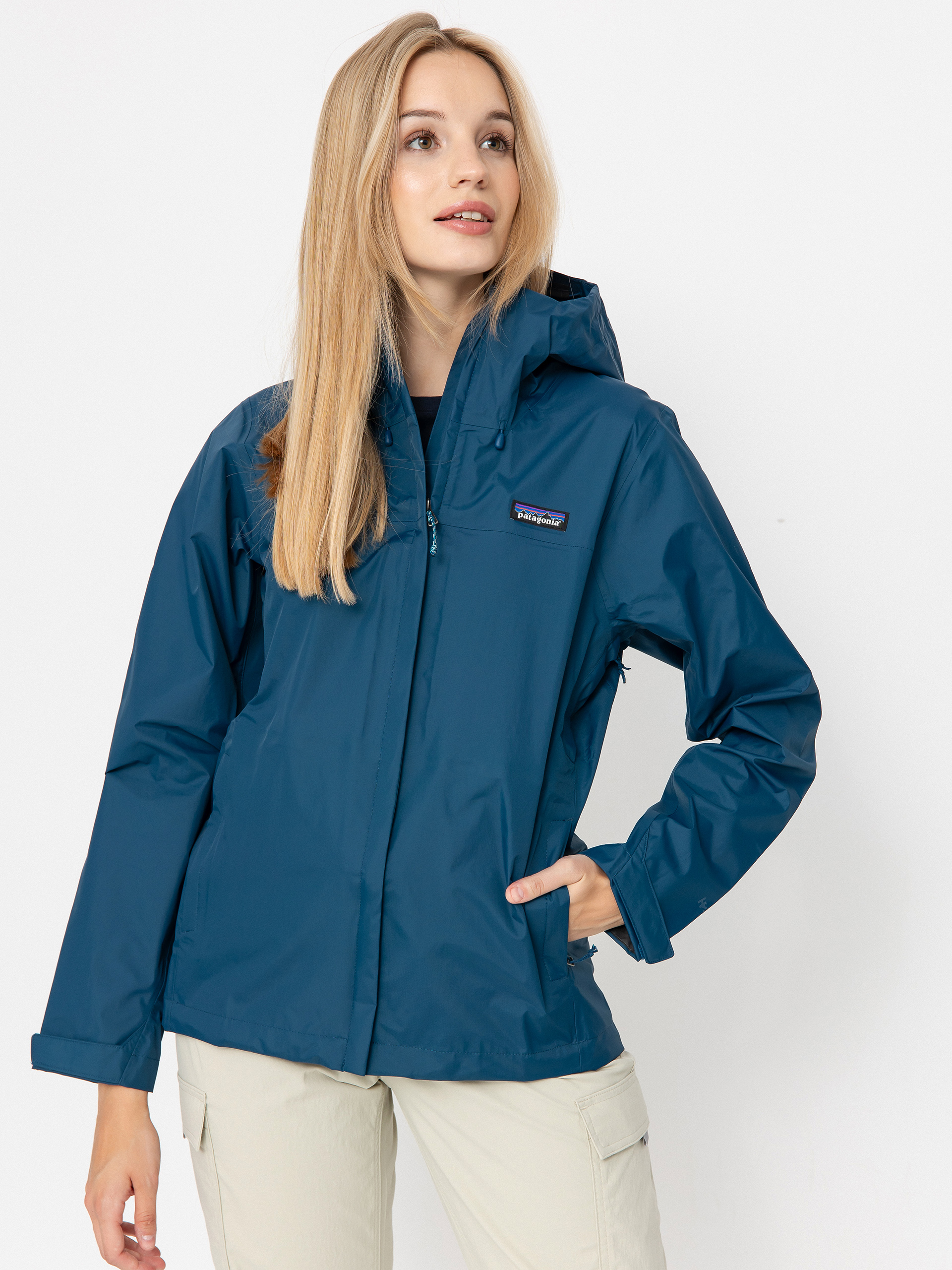 Geacă Patagonia Torrentshell 3L Wmn (lagom blue)