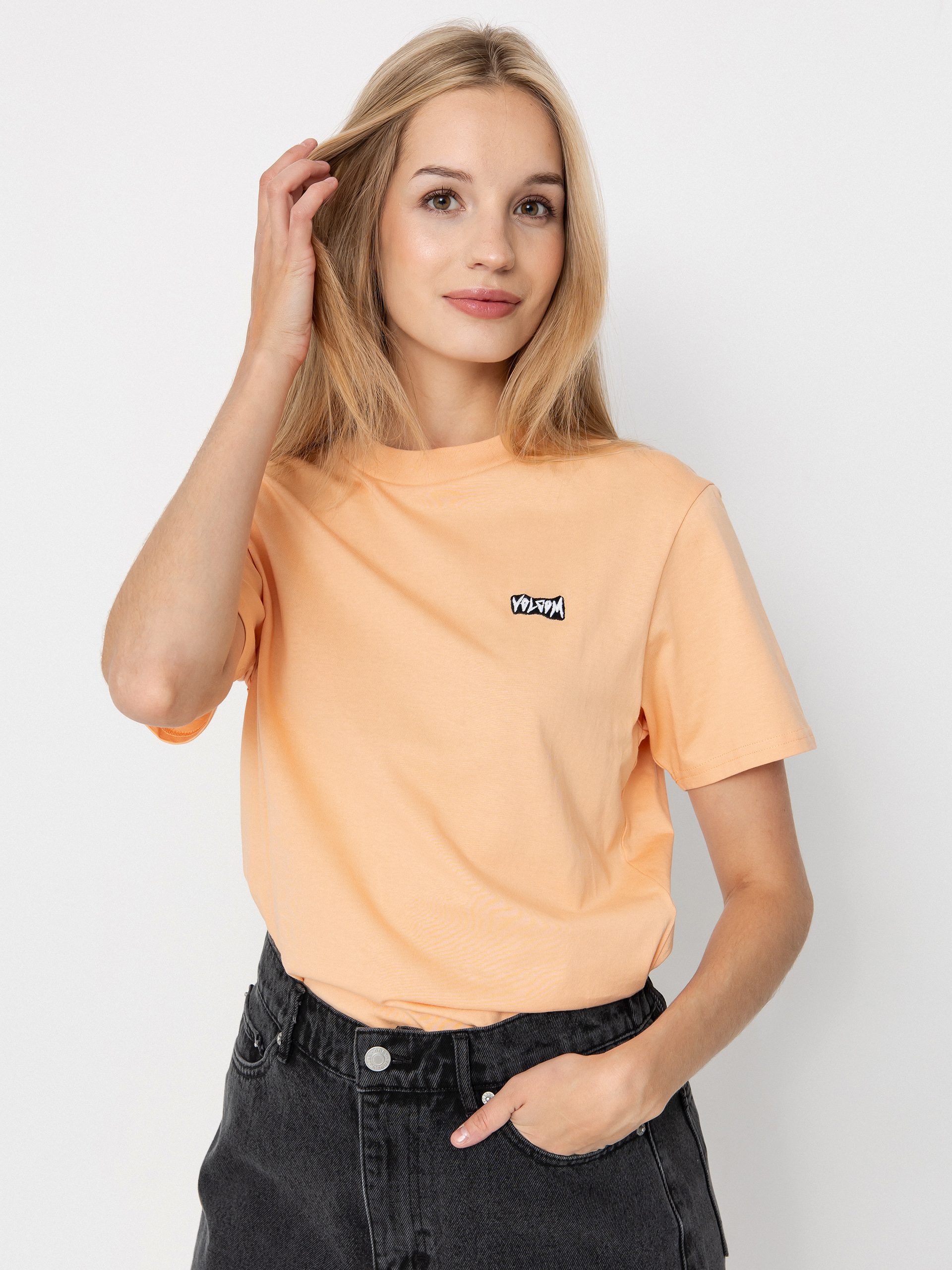 Tricou Volcom Spikstone Wmn (pale peach)
