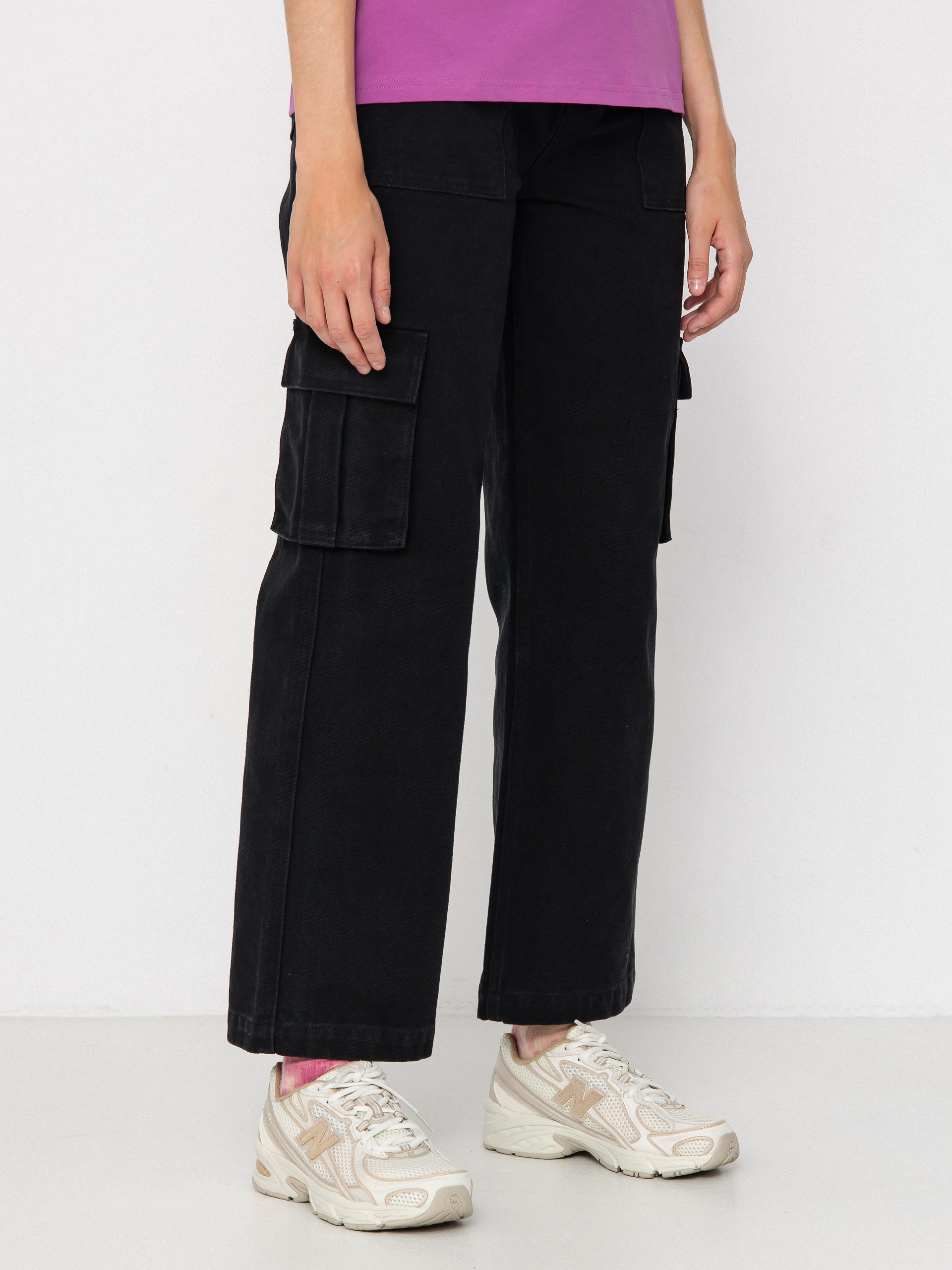 Pantaloni Santa Cruz Workers Cargo Wmn (black wash)