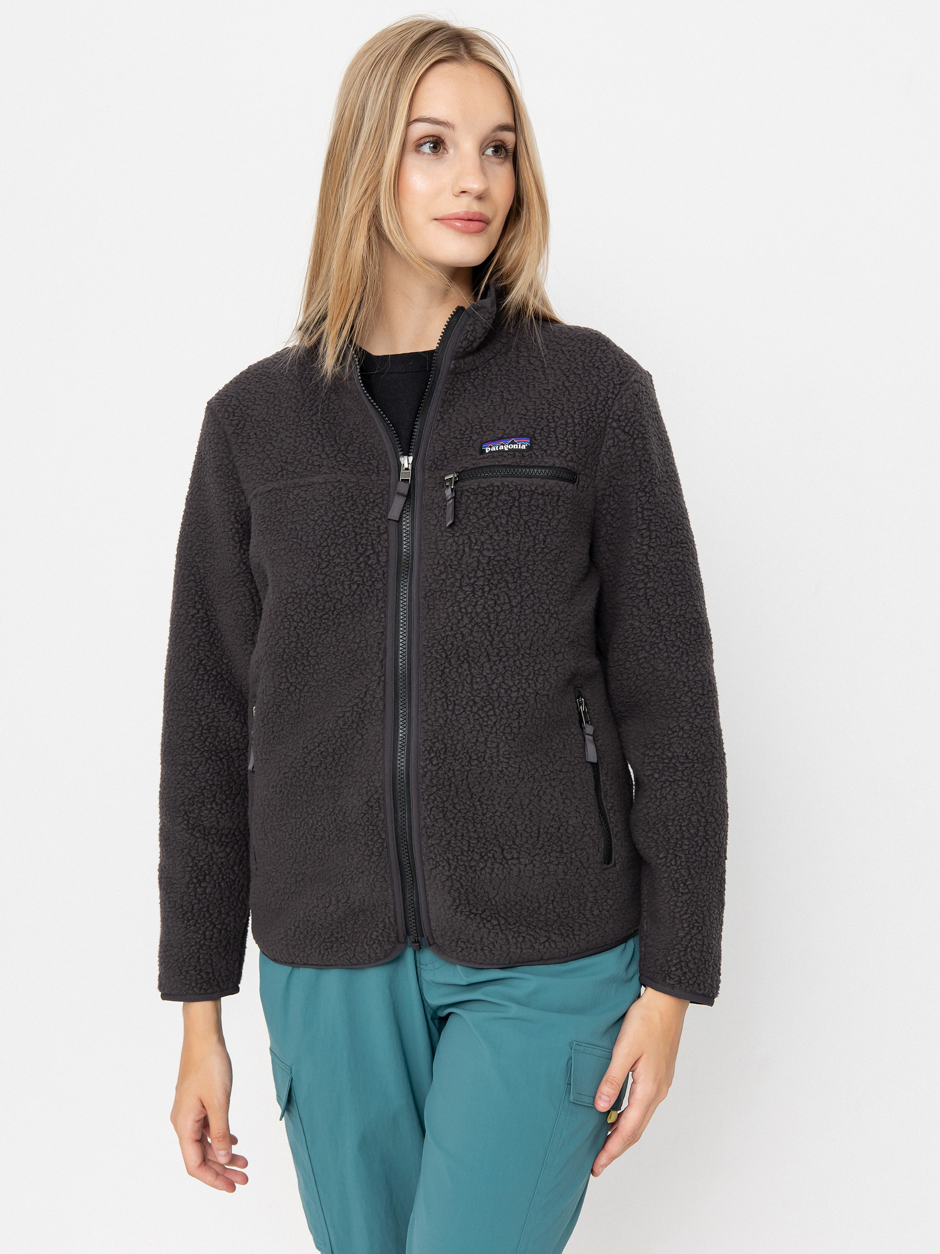 Geacă Patagonia Retro Pile Wmn (ink black)