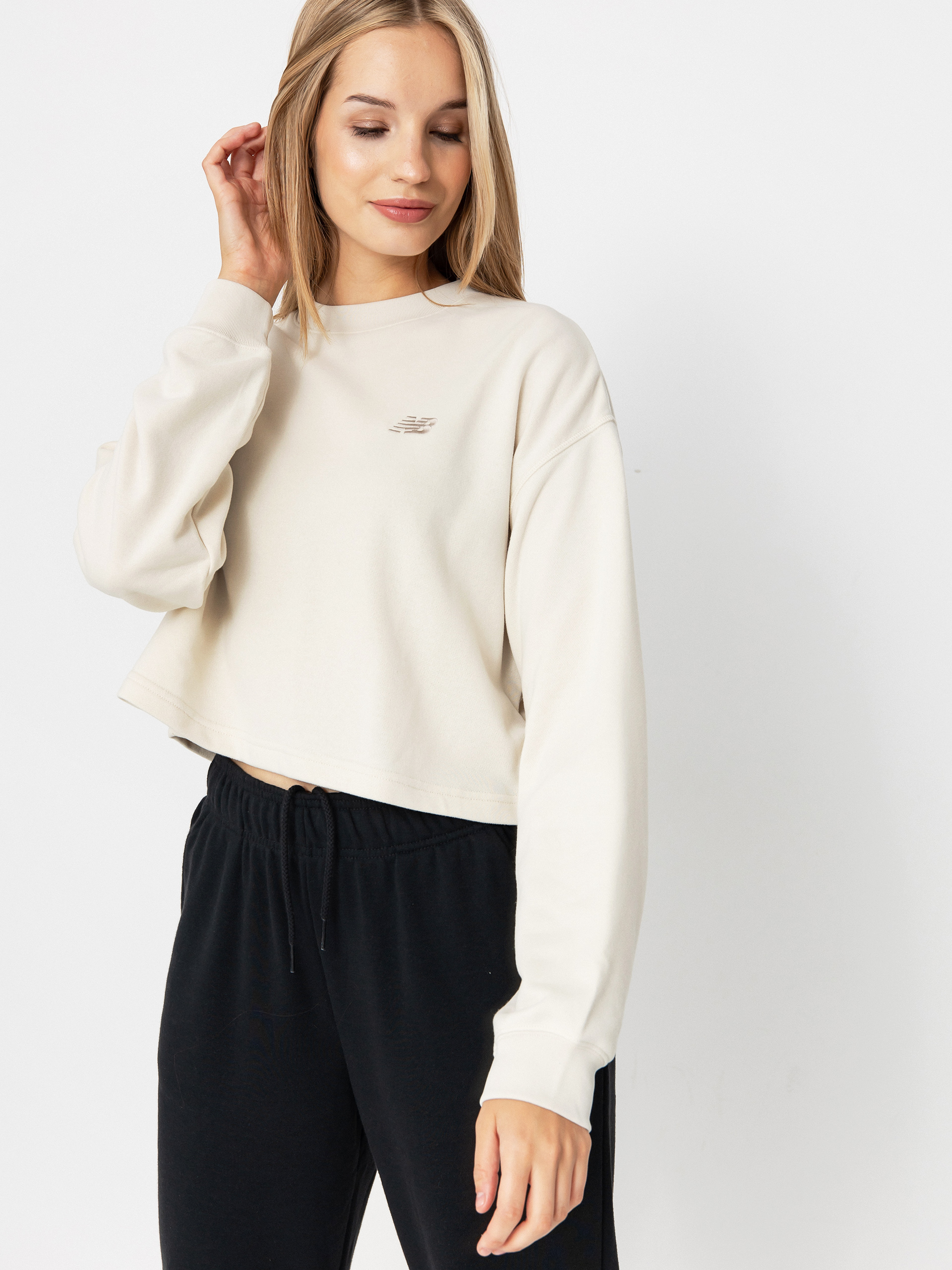 Hanorac New Balance Coastal Fleece Wmn (linen)