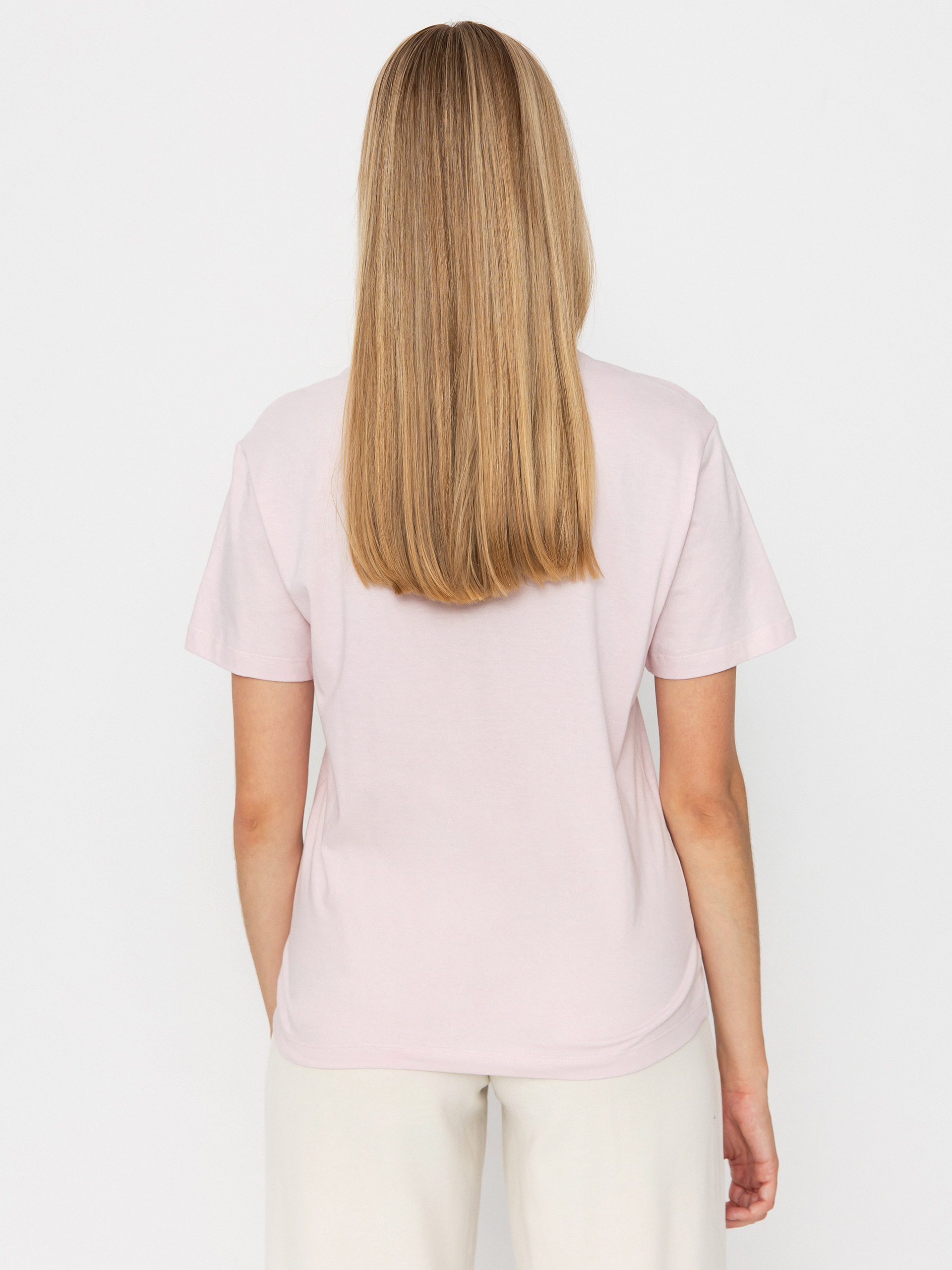 Tricou Carhartt WIP Script Embroidery Wmn (air pink/wax)