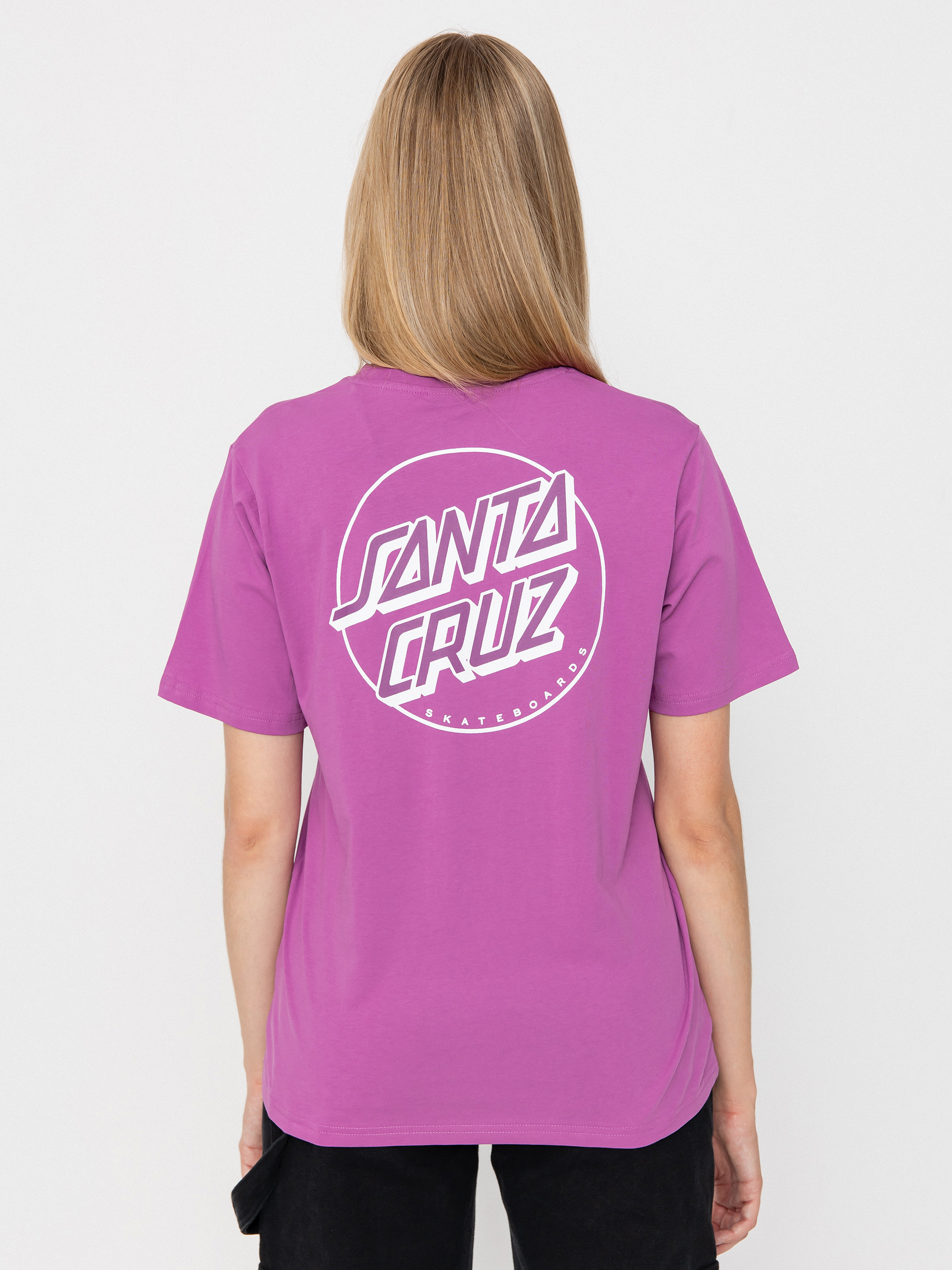 Tricou Santa Cruz Partial Dot Wmn (hyper violet)