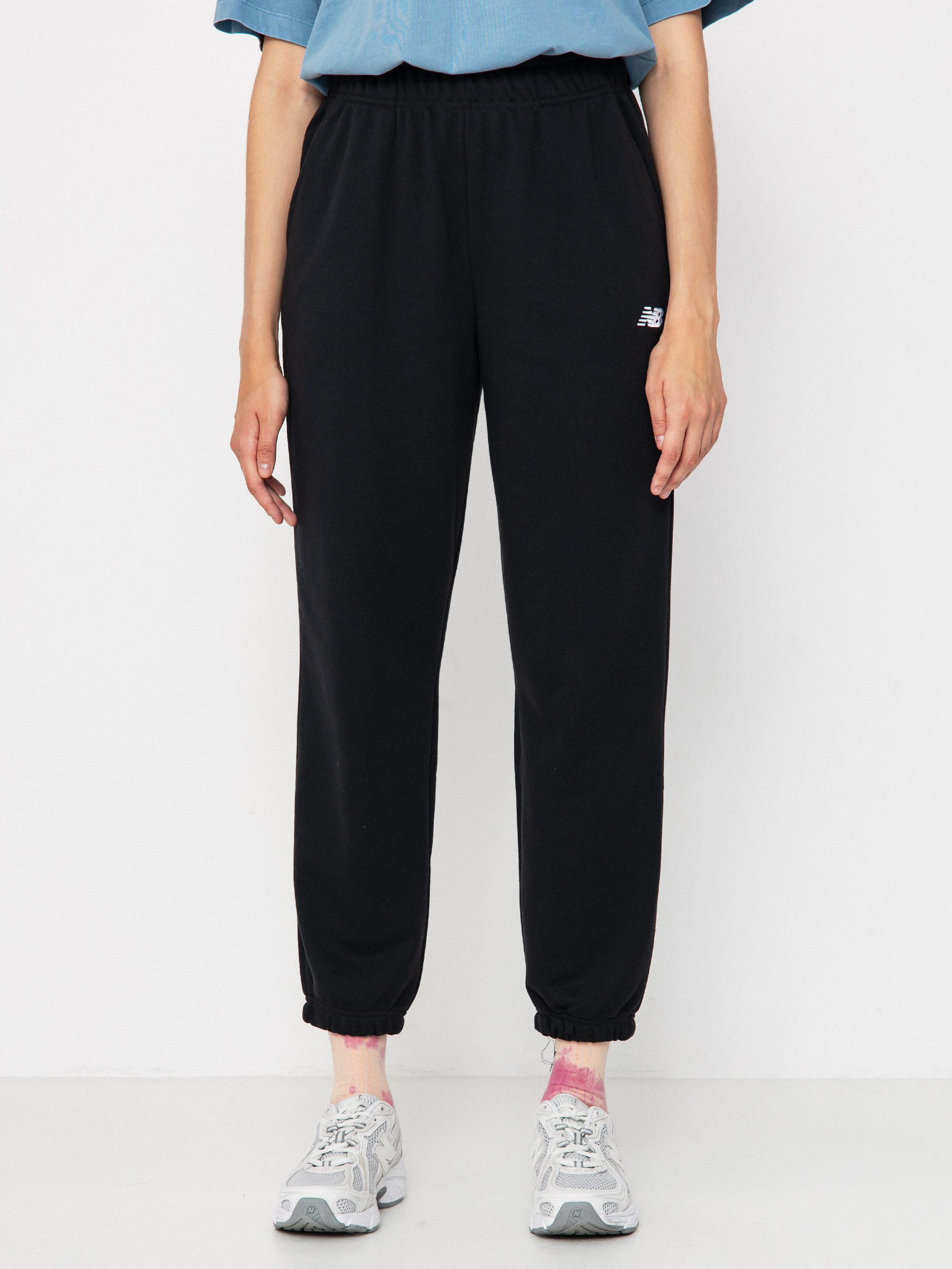 Pantaloni New Balance French Terry Wmn (black)