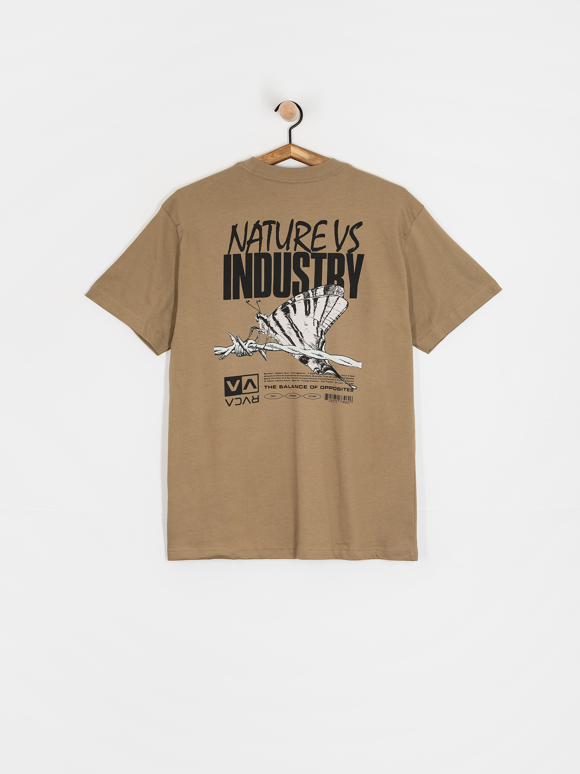 Tricou RVCA Natural Science (coyote)