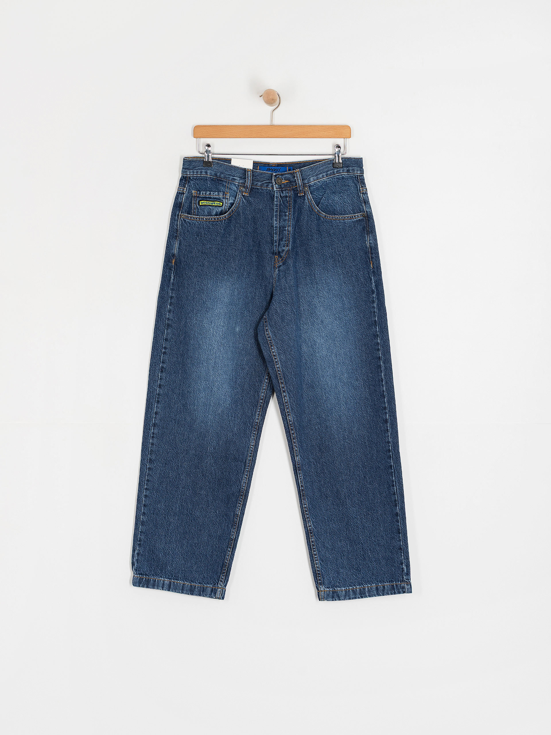Pantaloni DC Worker Baggy Denim Rsi (stone indigo)