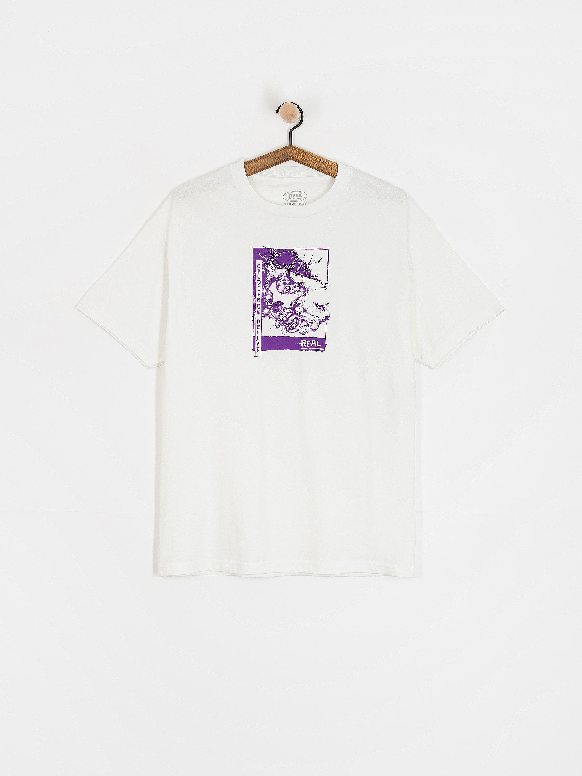 Tricou Real Obedience Denied Reup (white)