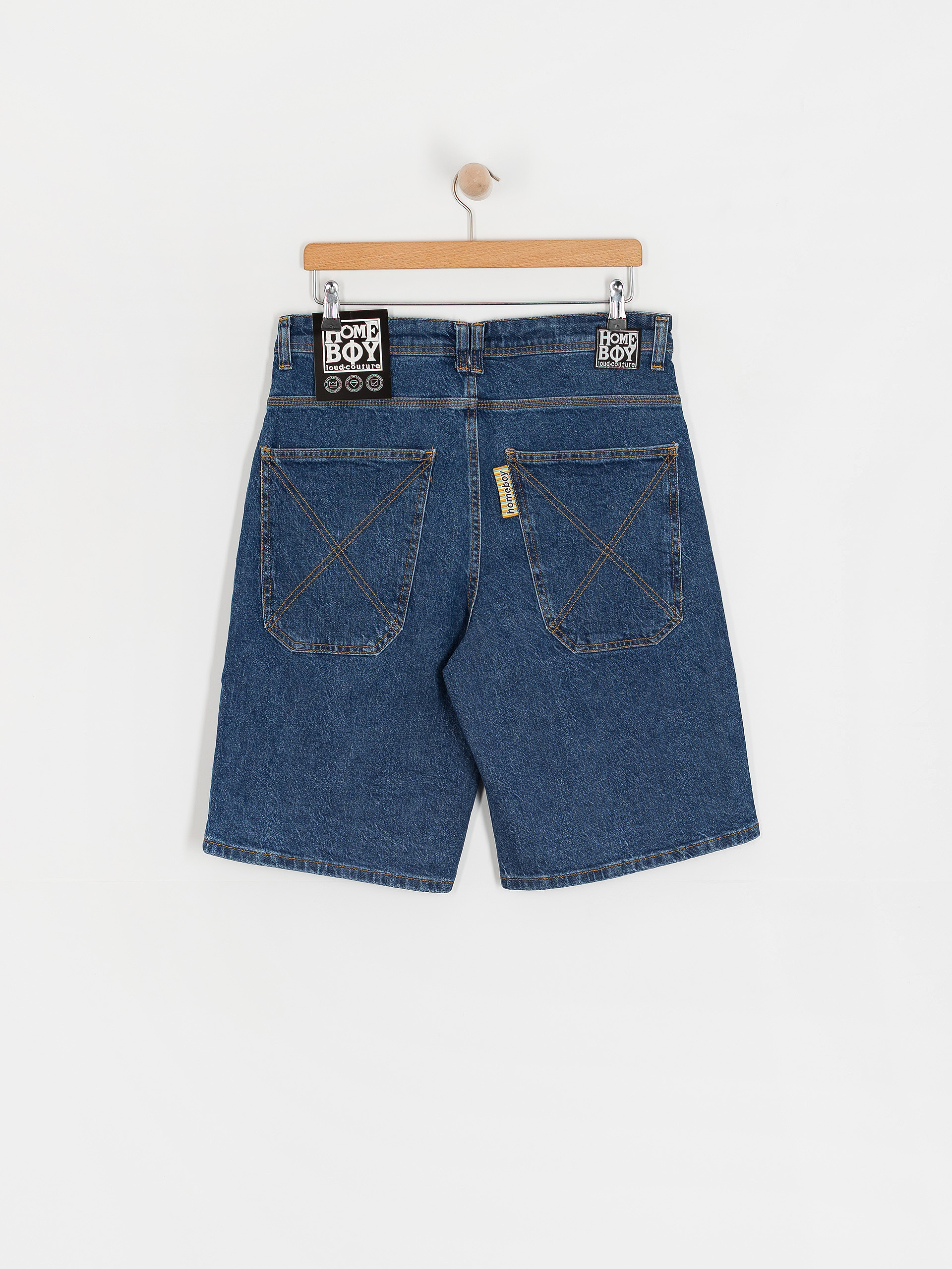 Pantaloni scurți Homeboy X Tra Baggy (washed blue)