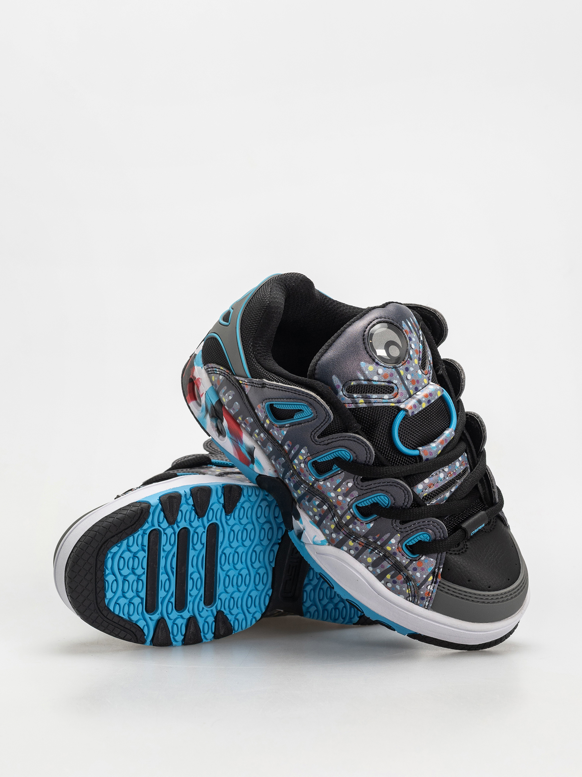 Pantofi Osiris D3 OG (black/grey/drips)