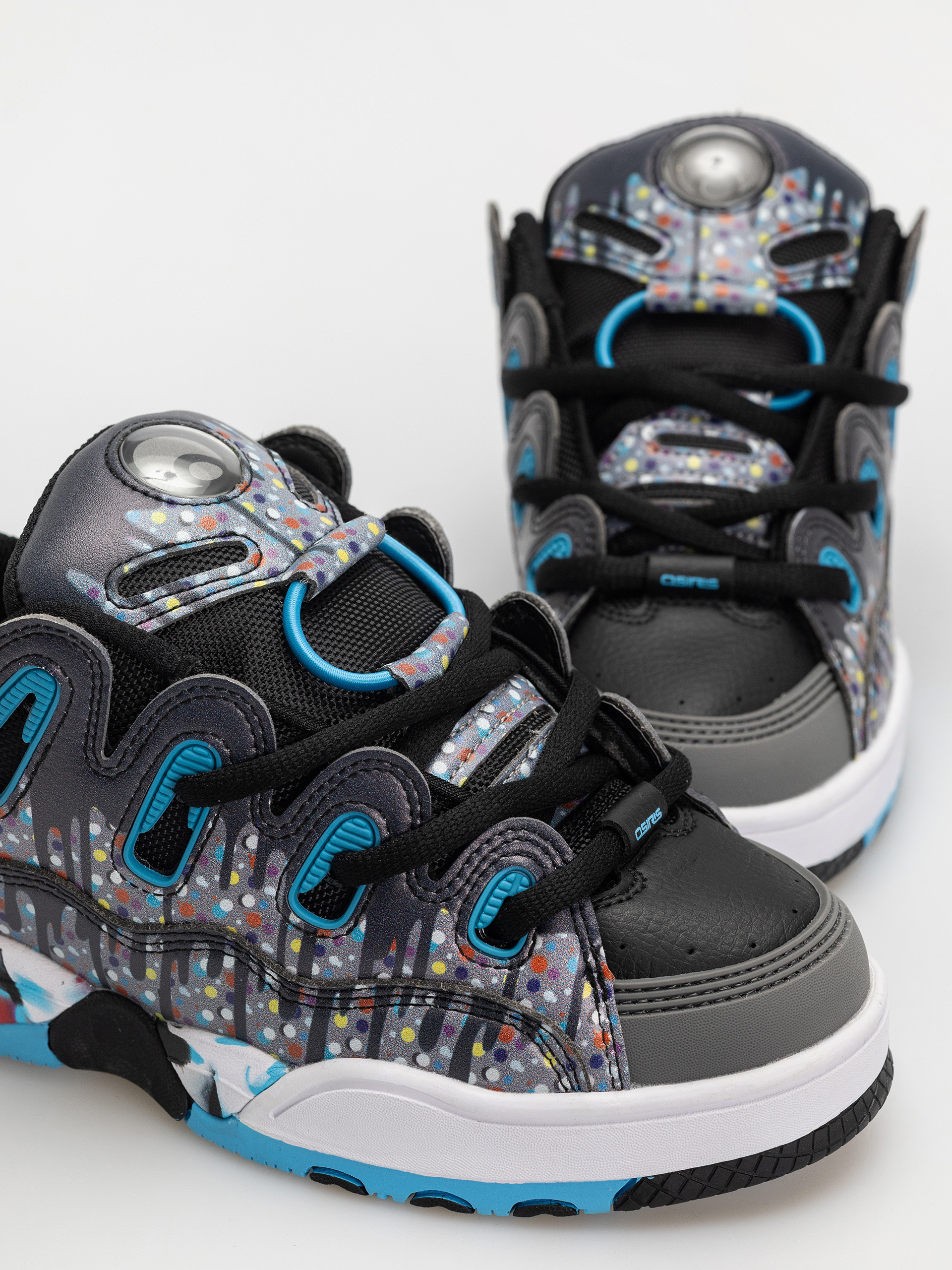 Pantofi Osiris D3 OG (black/grey/drips)