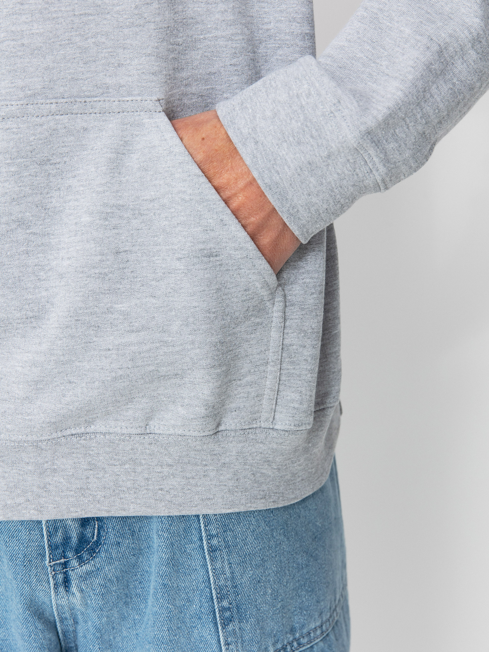 Hanorac cu glugă Emerica Triangle HD (grey/heather)