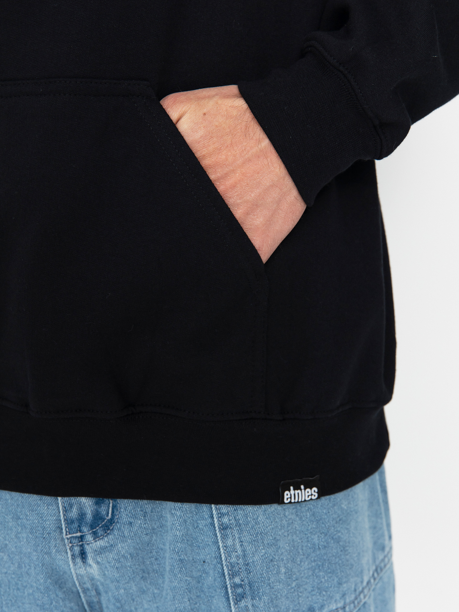 Hanorac cu glugă Etnies Stack Retro HD (black)