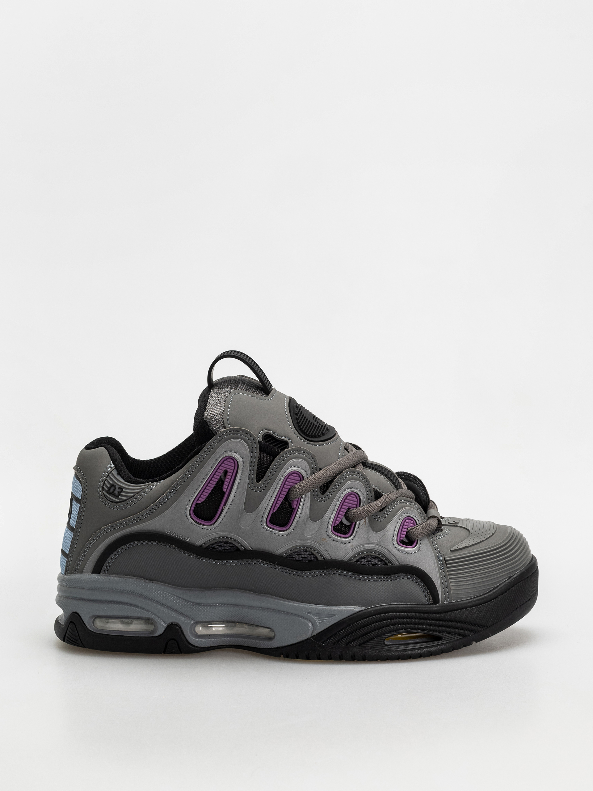 Pantofi Osiris D3 2001 (grey/purple/yellow)