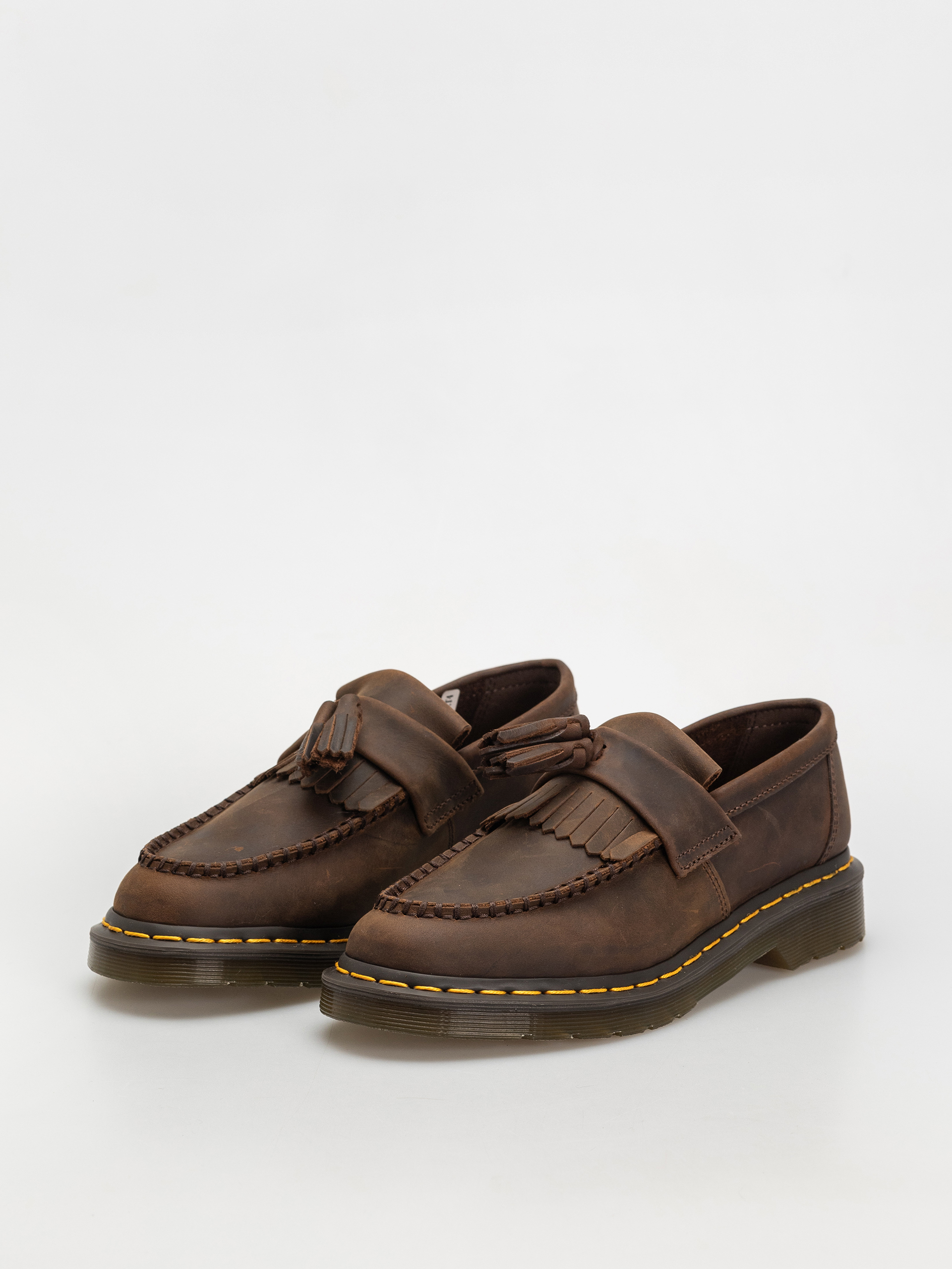 Pantofi Dr. Martens Adrian Tassel Loafer (dark brown crazy horse)