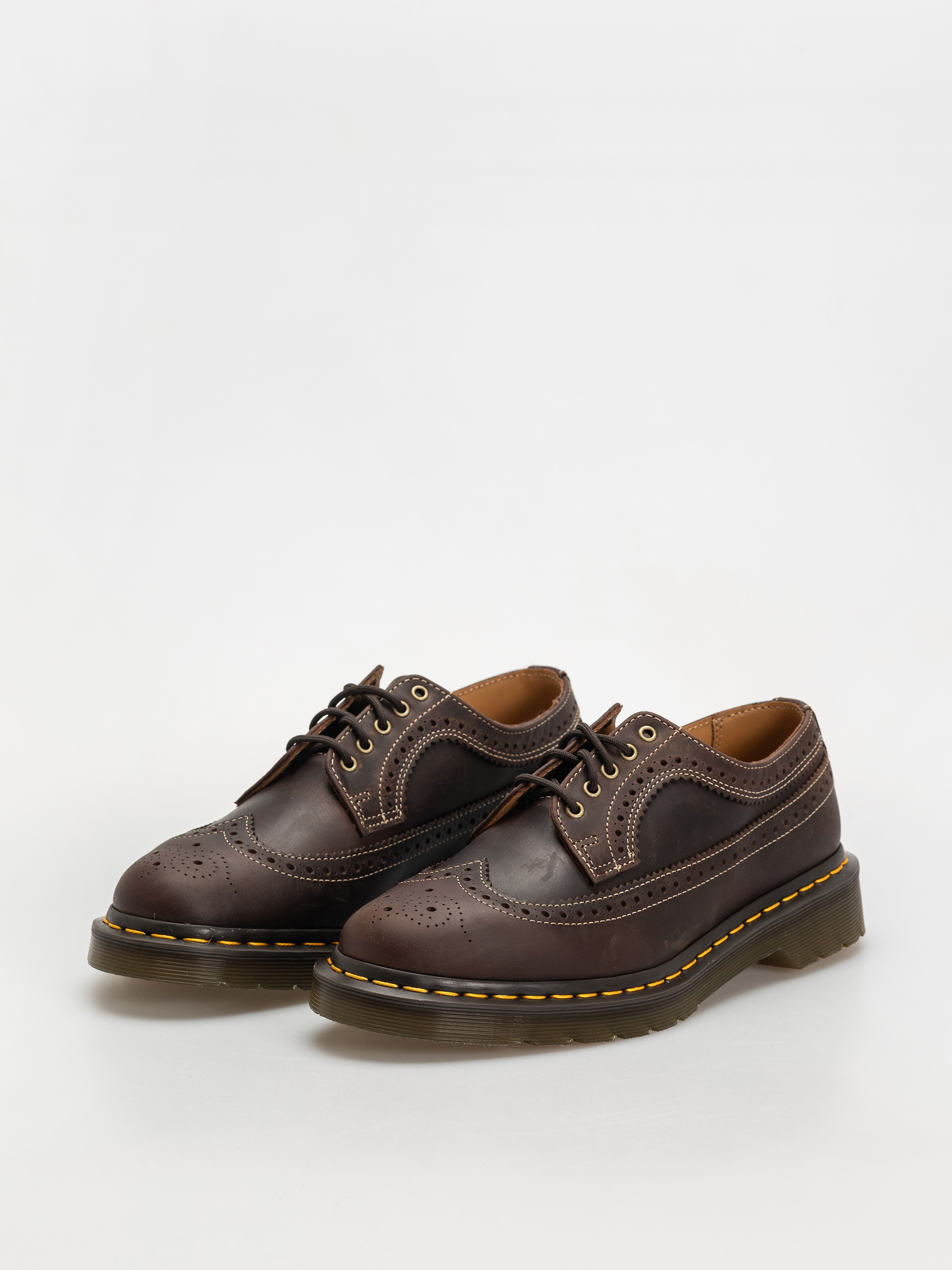 Pantofi Dr. Martens 3989 YS (dark brown crazy horse)