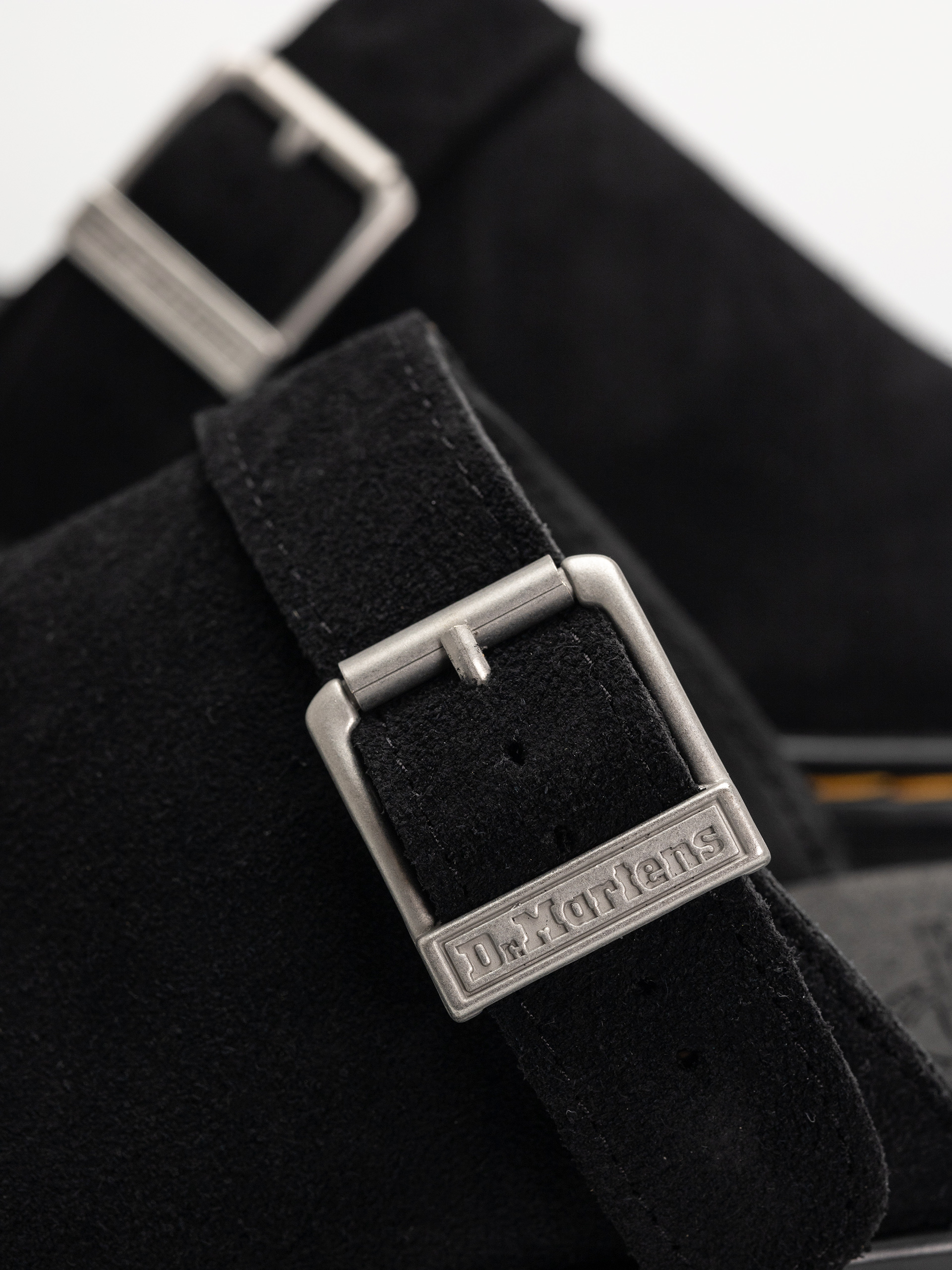 Pantofi Dr. Martens Brookline Mule (black bronx suede)