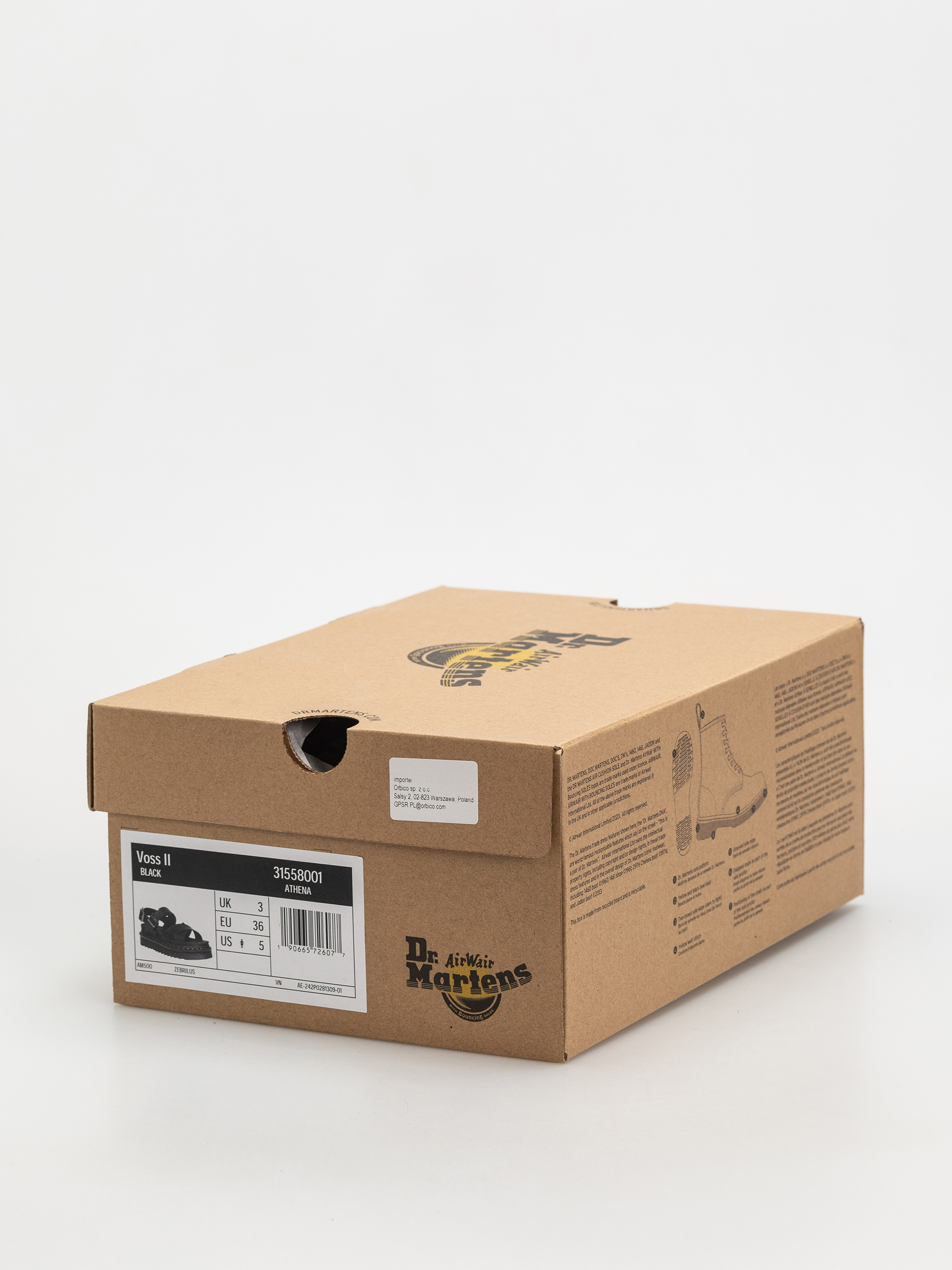 Sandale Dr. Martens Voss II Wmn (black athena)