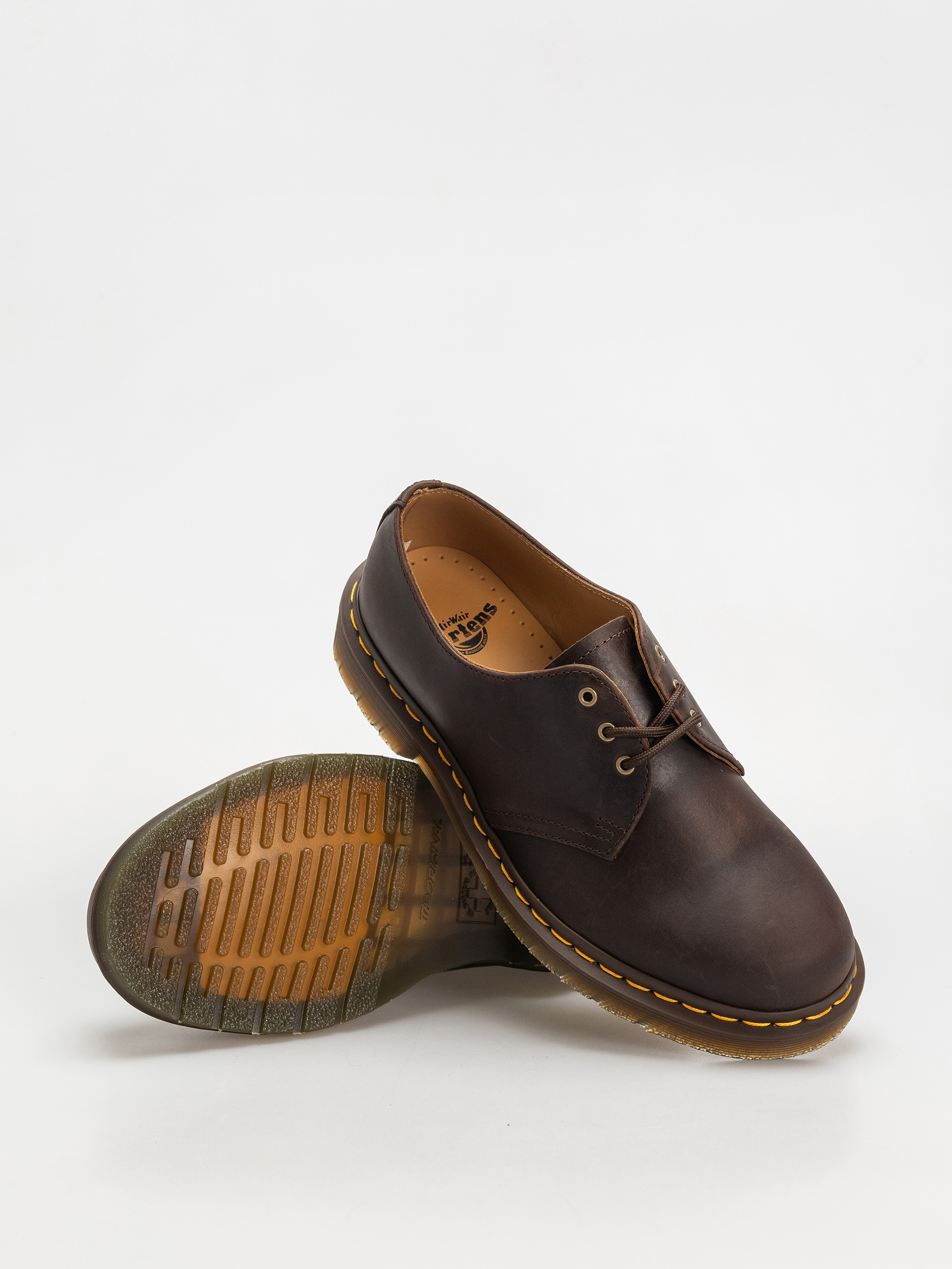 Pantofi Dr. Martens 1461 - maro (dark brown crazy horse)