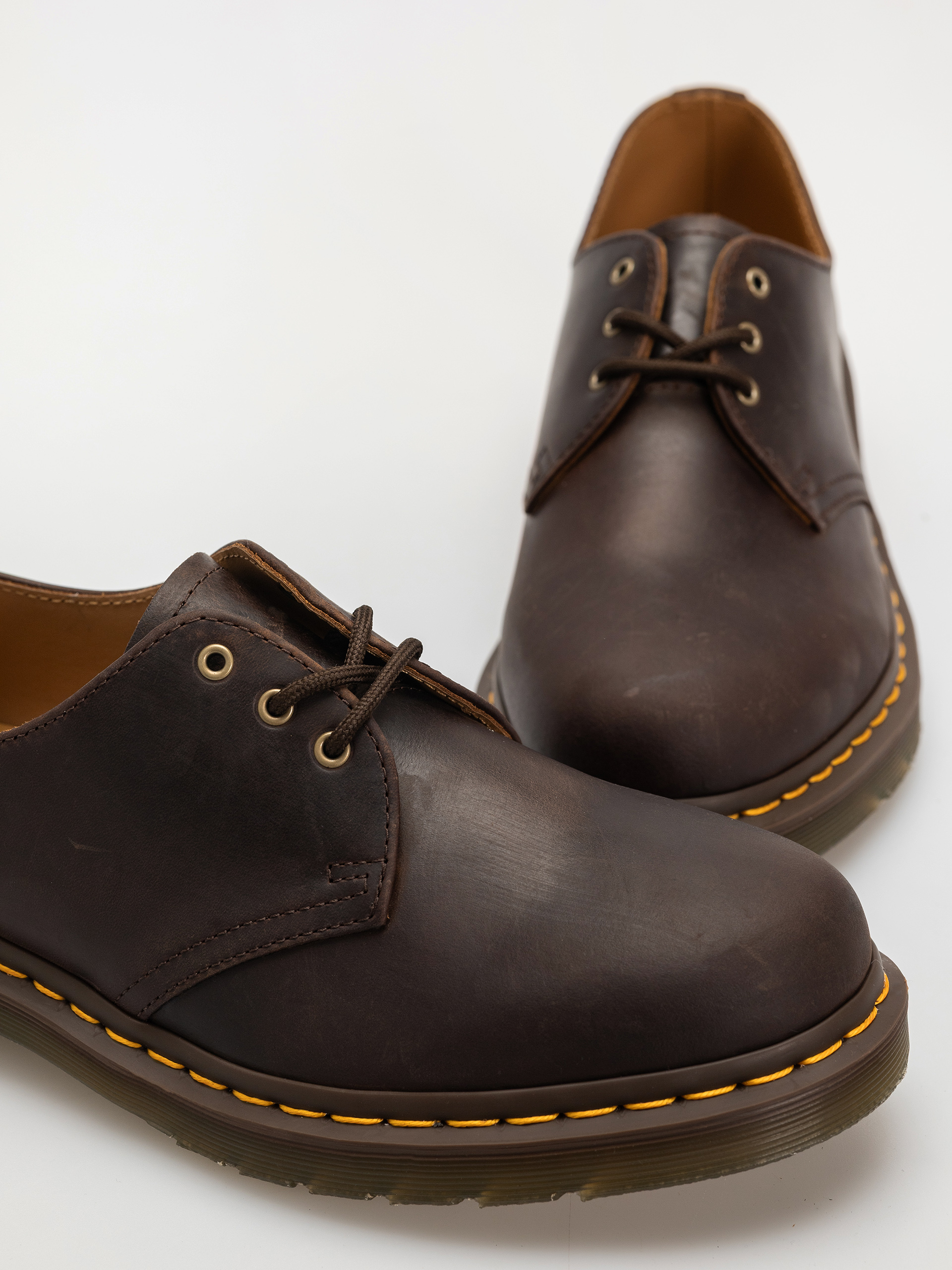 Pantofi Dr. Martens 1461 - maro (dark brown crazy horse)