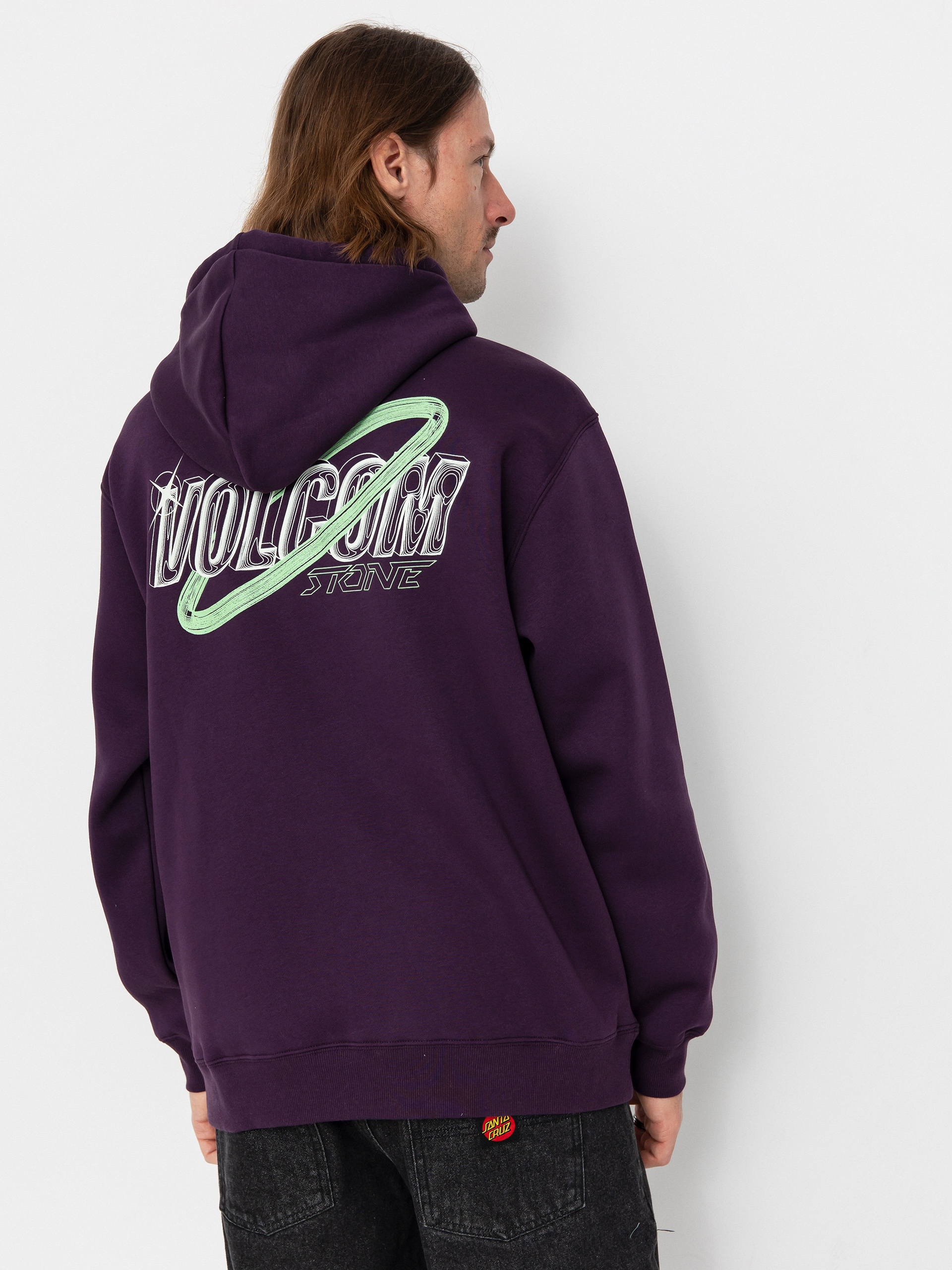 Hanorac cu glugu0103 Volcom Noder HD (grape royale)
