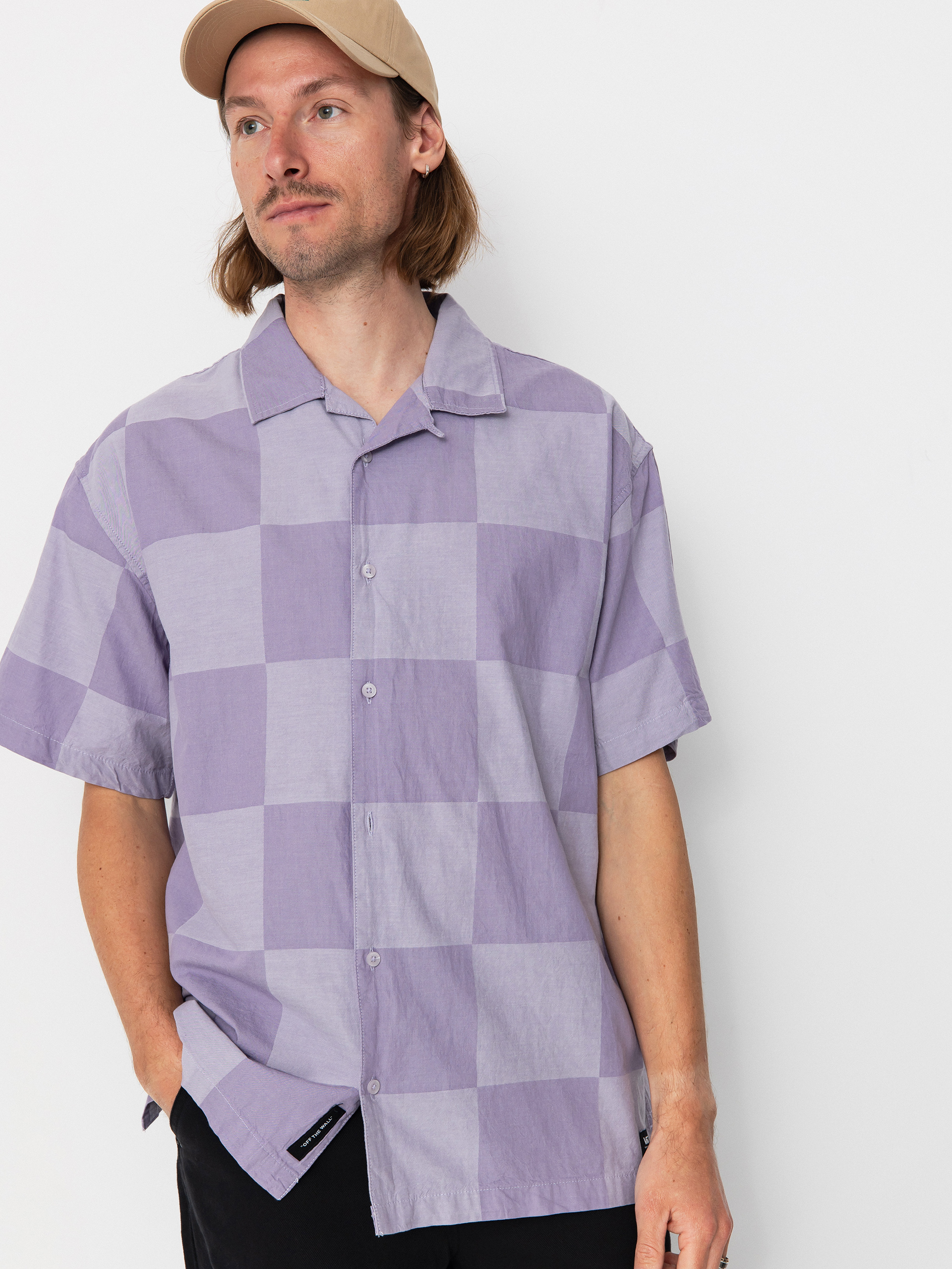 Cămașă Vans Kessler Checkerboard (purple haze/eveninghaze)