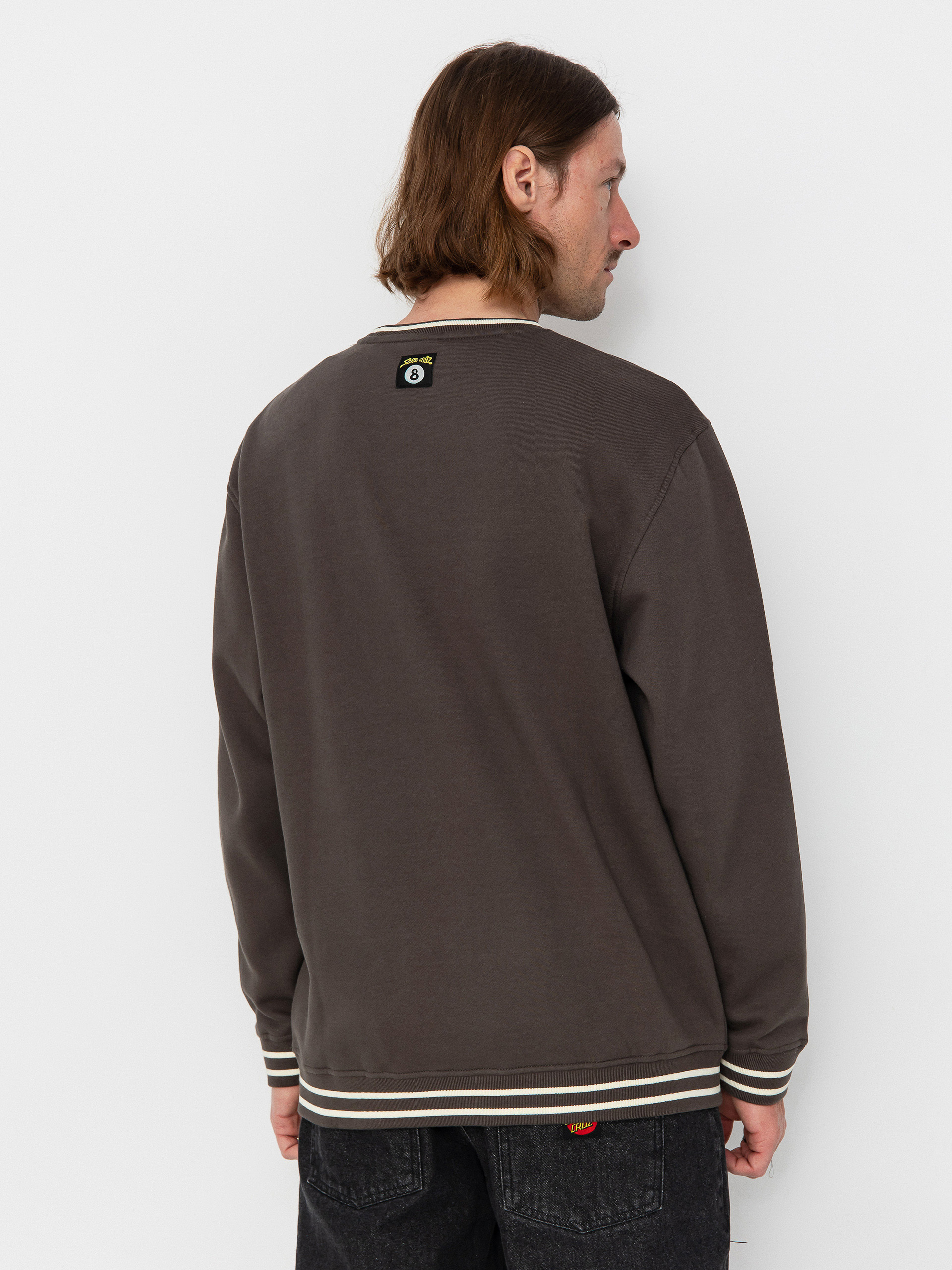 Hanorac Santa Cruz Winkowski Surf Front Crew (washed black)