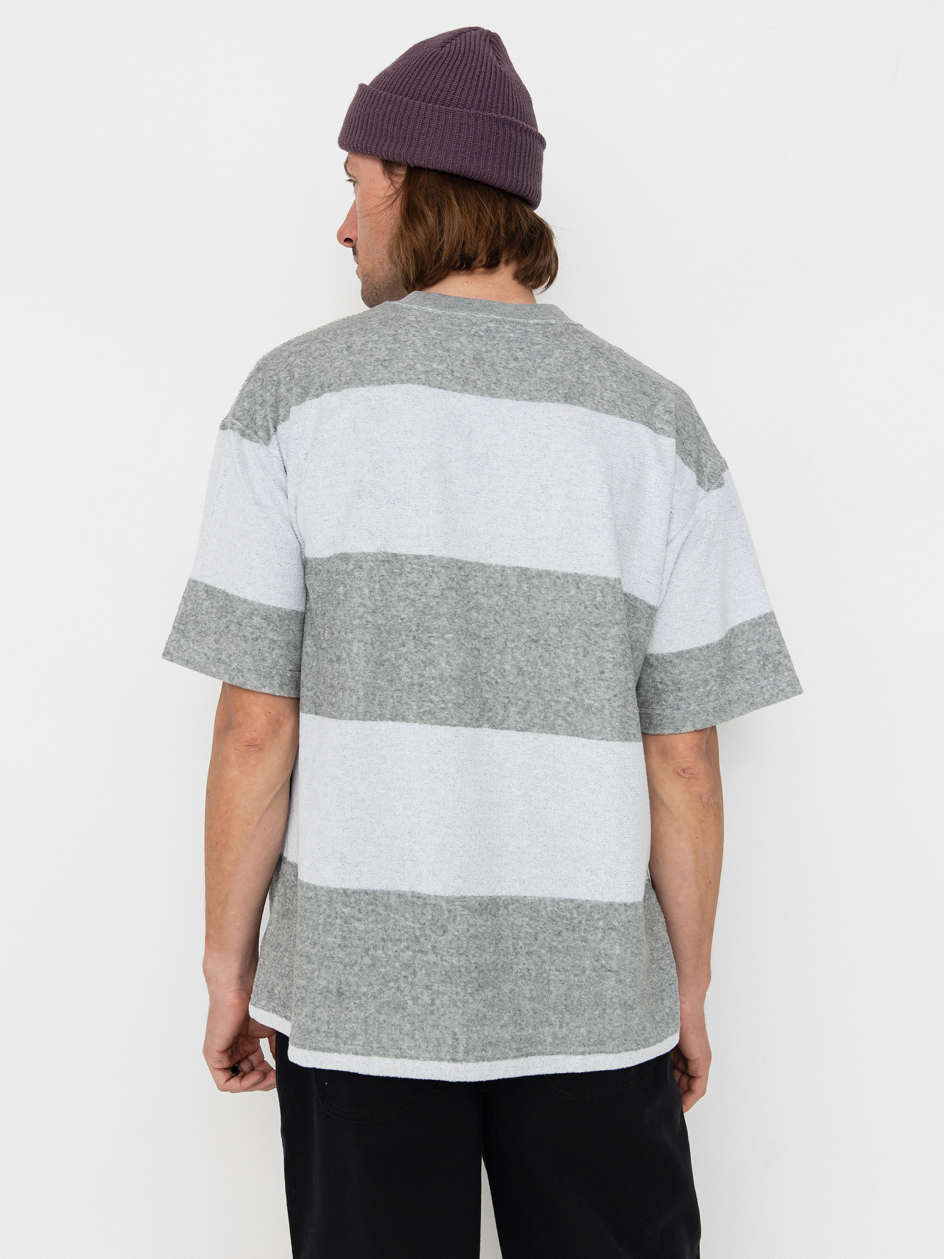 Tricou Vans Bergman Stripe (cement heather)