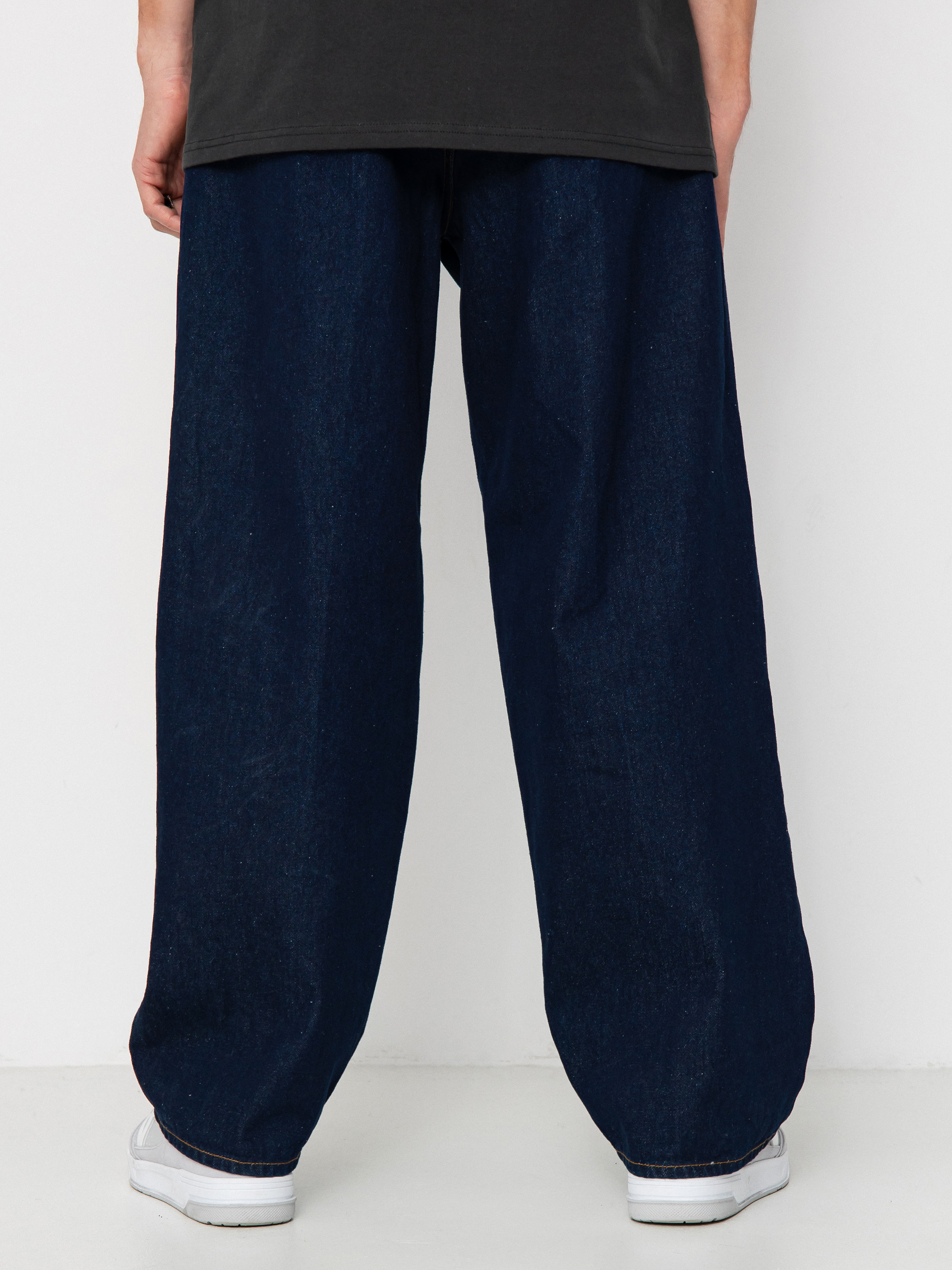 Pantaloni OBEY Bigwig Baggy Denim (rinse indigo)