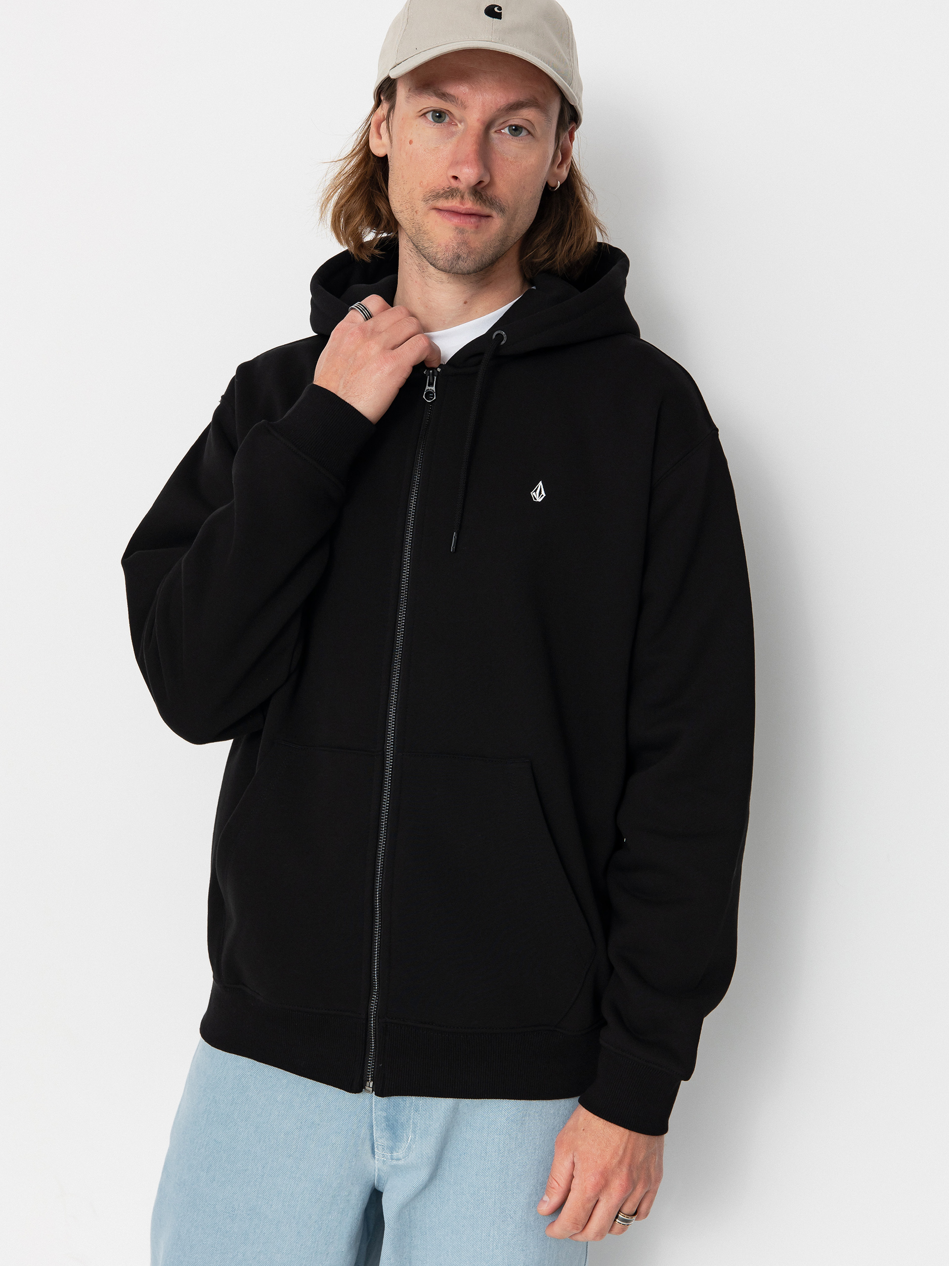 Hanorac Volcom Single Stone Zip (black)
