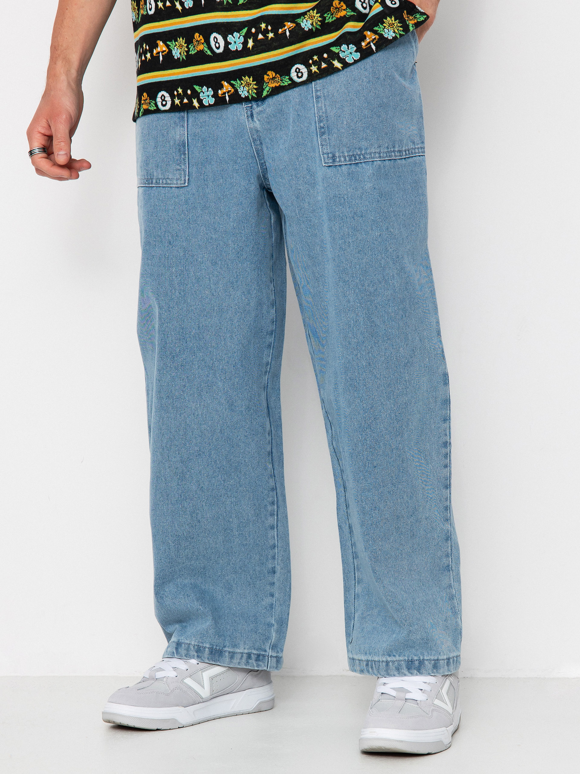 Pantaloni Poetic Collective Painter (light denim wash)