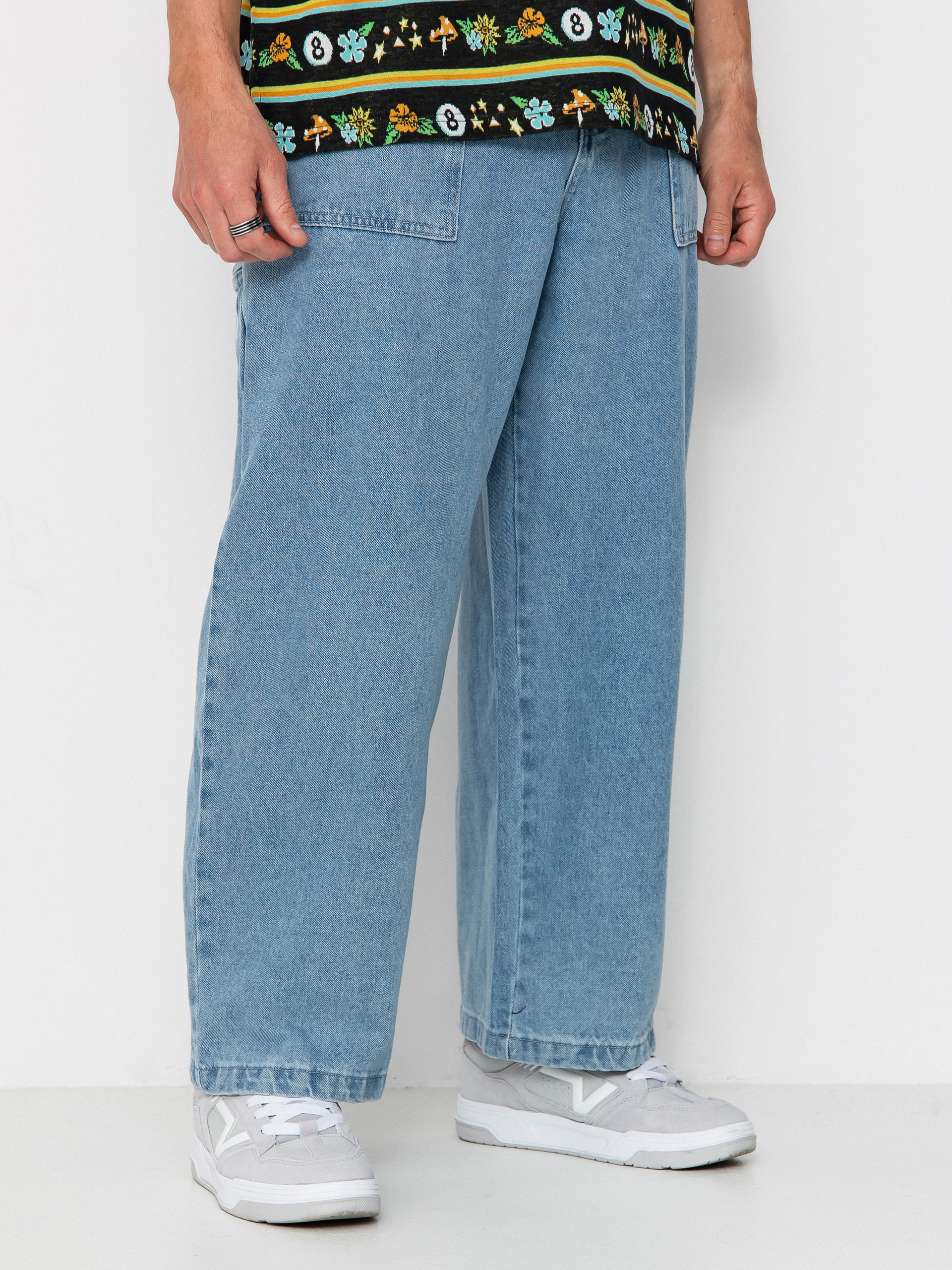 Pantaloni Poetic Collective Painter (light denim wash)