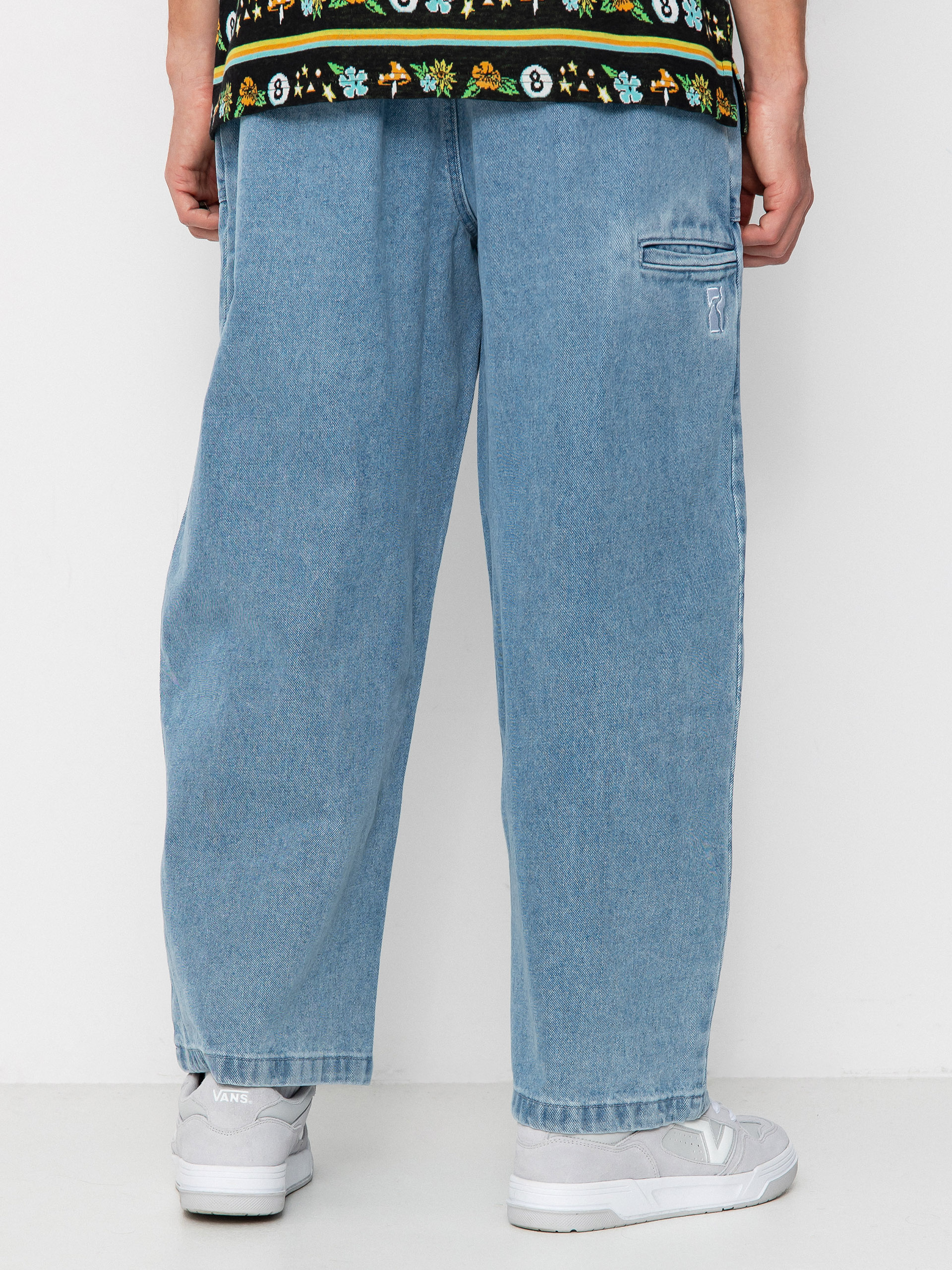 Pantaloni Poetic Collective Painter (light denim wash)