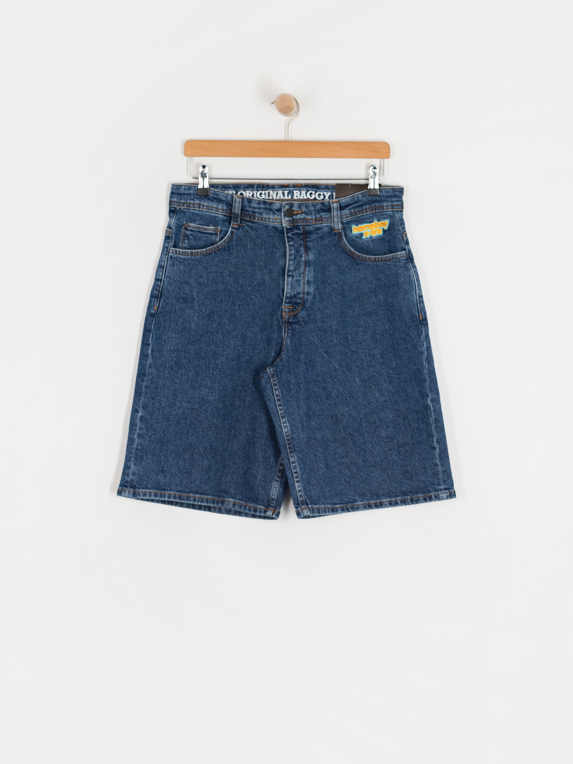 Pantaloni scurți Homeboy X Tra Monster (washed blue)