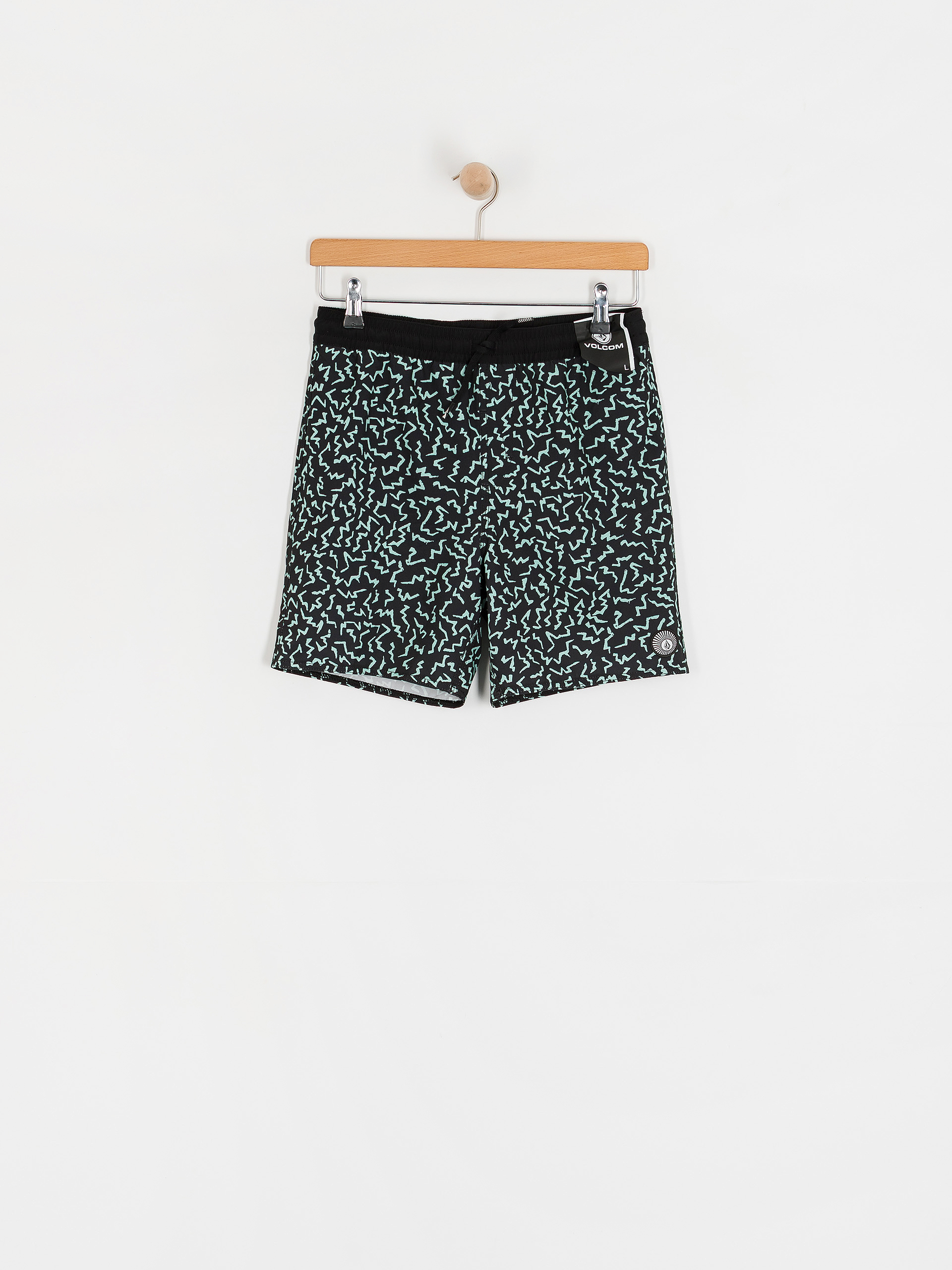 Pantaloni scurți Volcom Asphalt Beach JR (black)