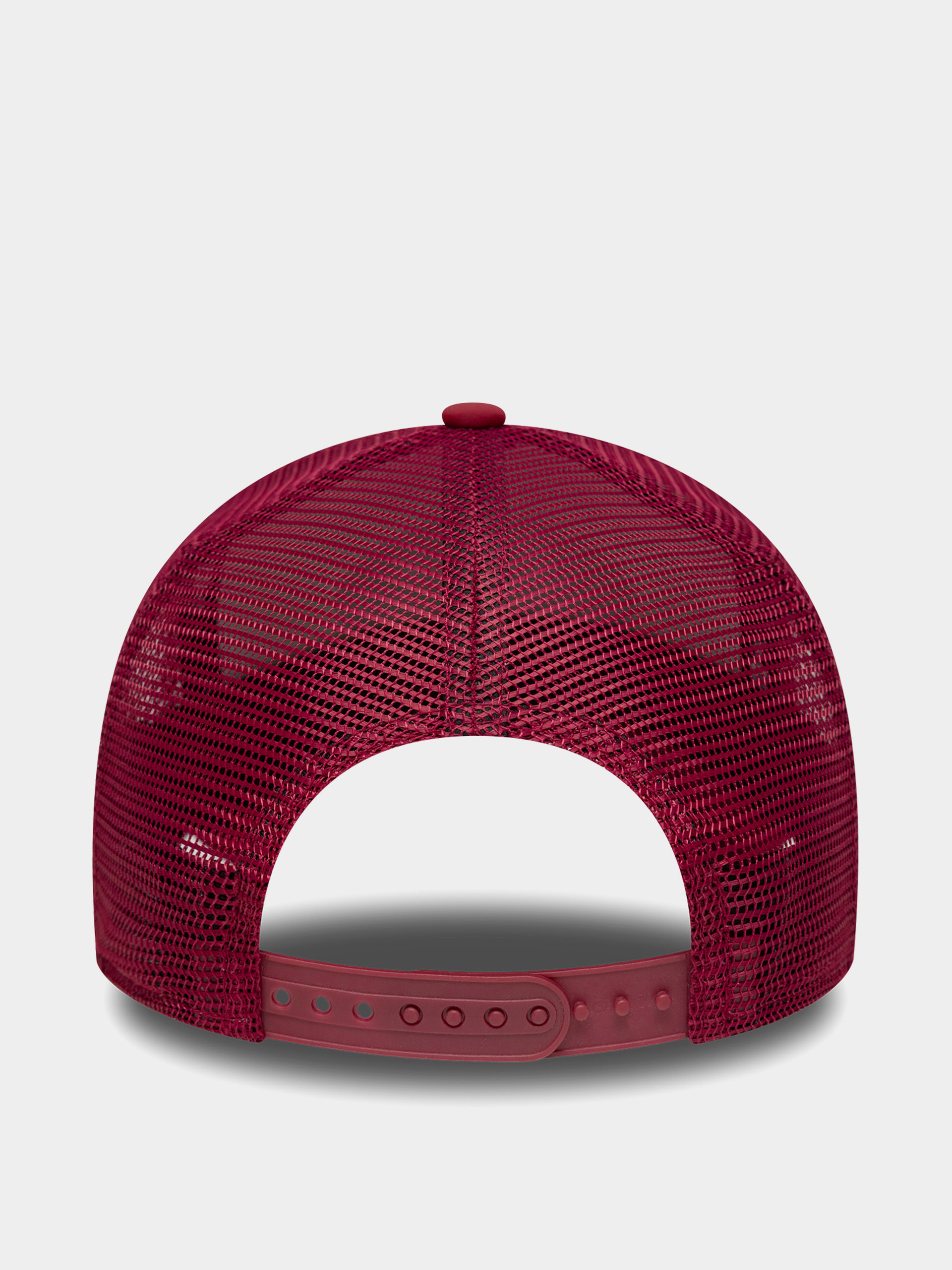 Șapcă New Era Oval Foam Patch Trucker (cherry/white)