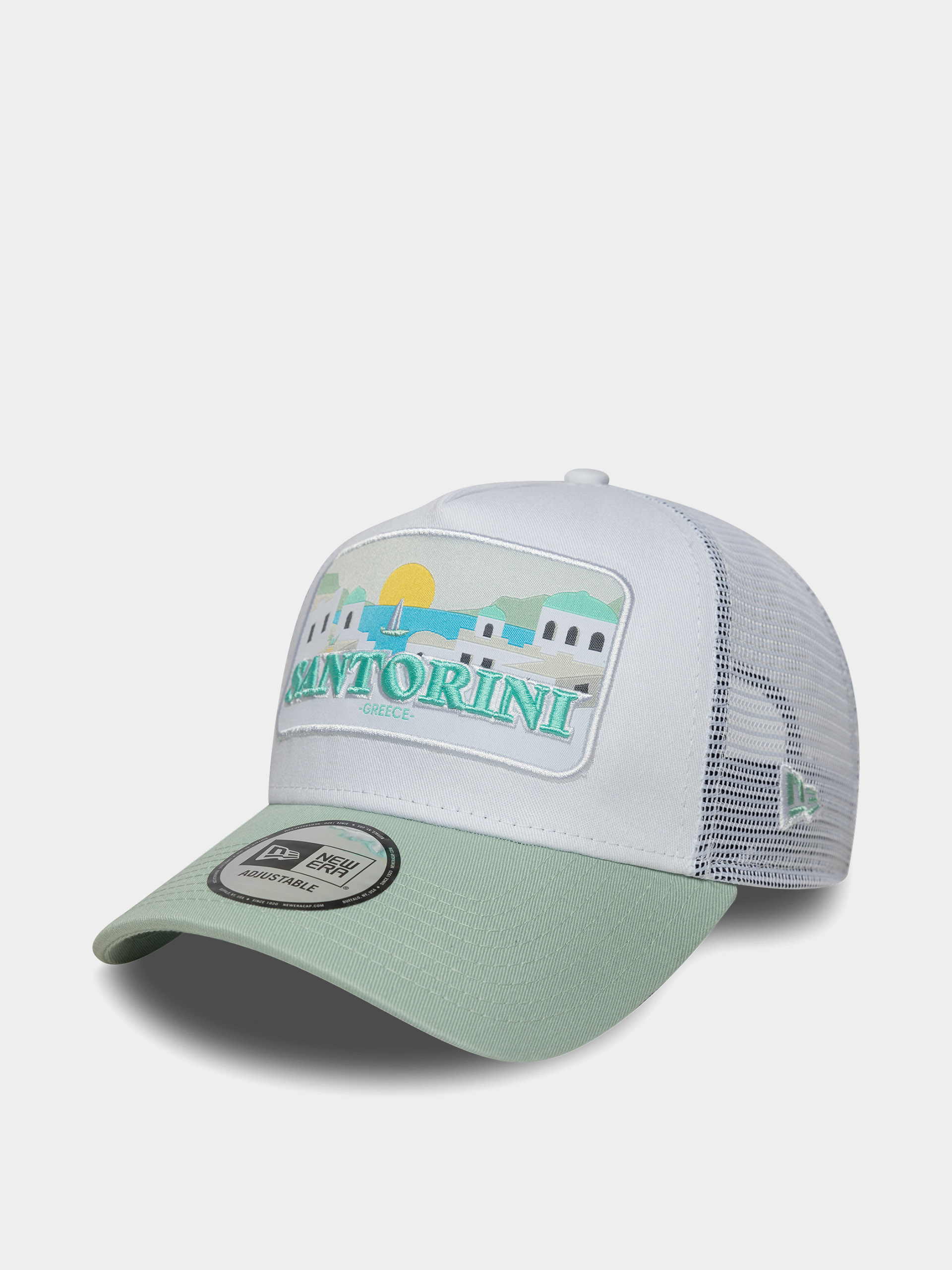 Șapcă New Era Summer Trucker (mint/white)