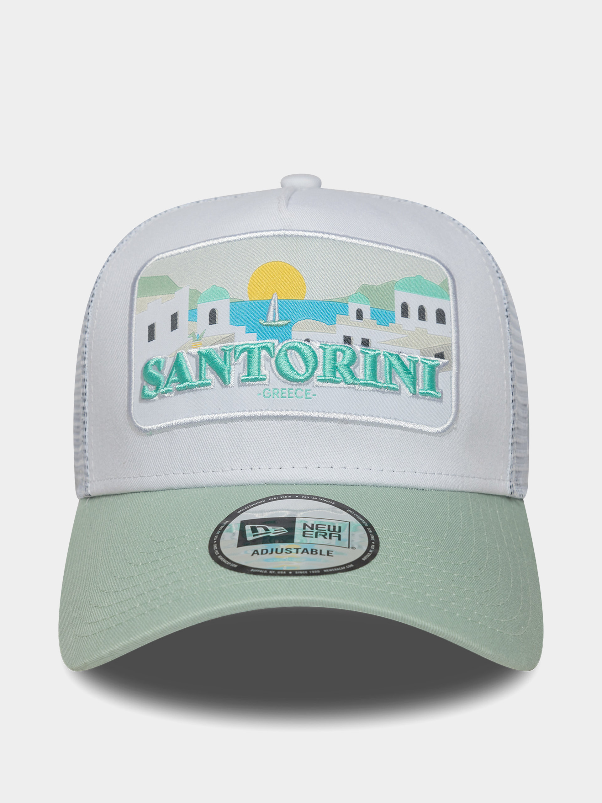 Șapcă New Era Summer Trucker (mint/white)