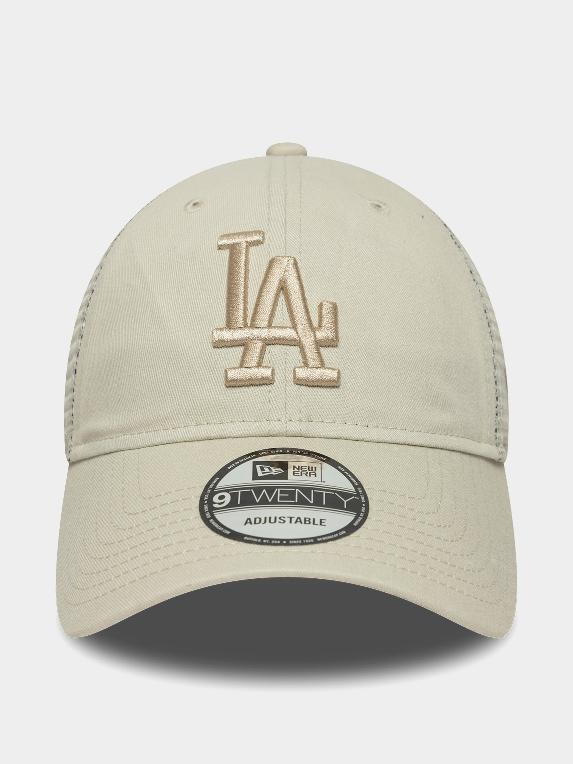 Șapcă New Era Washed 9Twenty Trucker Los Angeles Dodgers (stone)