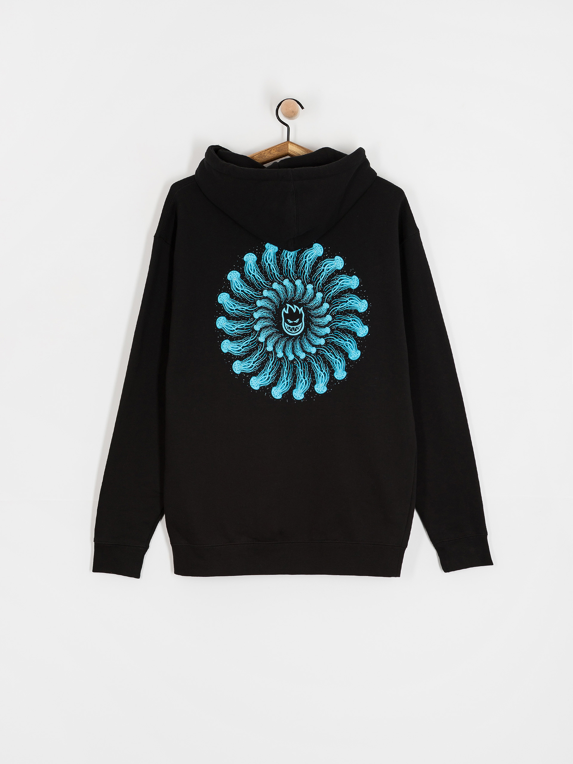 Hanorac cu glugă Spitfire Atlantic Drift Jelly Classic HD (black)