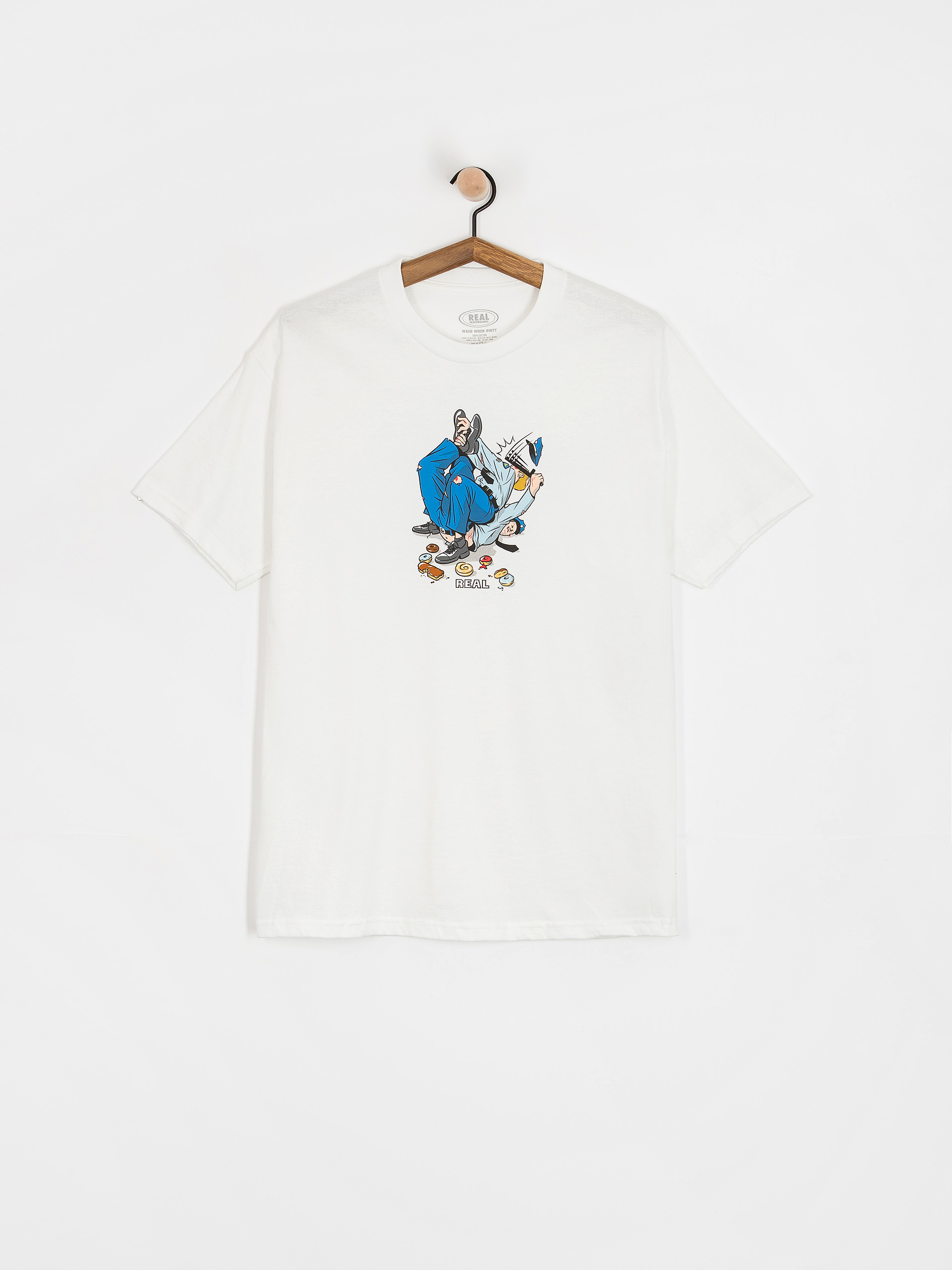 Tricou Real Double Duty (white)