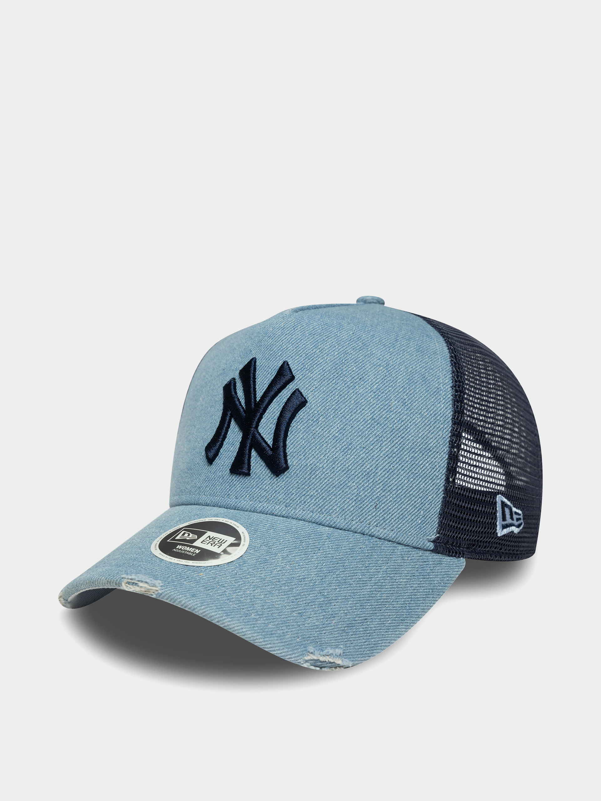 Șapcă New Era Denim Trucker New York Yankees Wmn (blue)