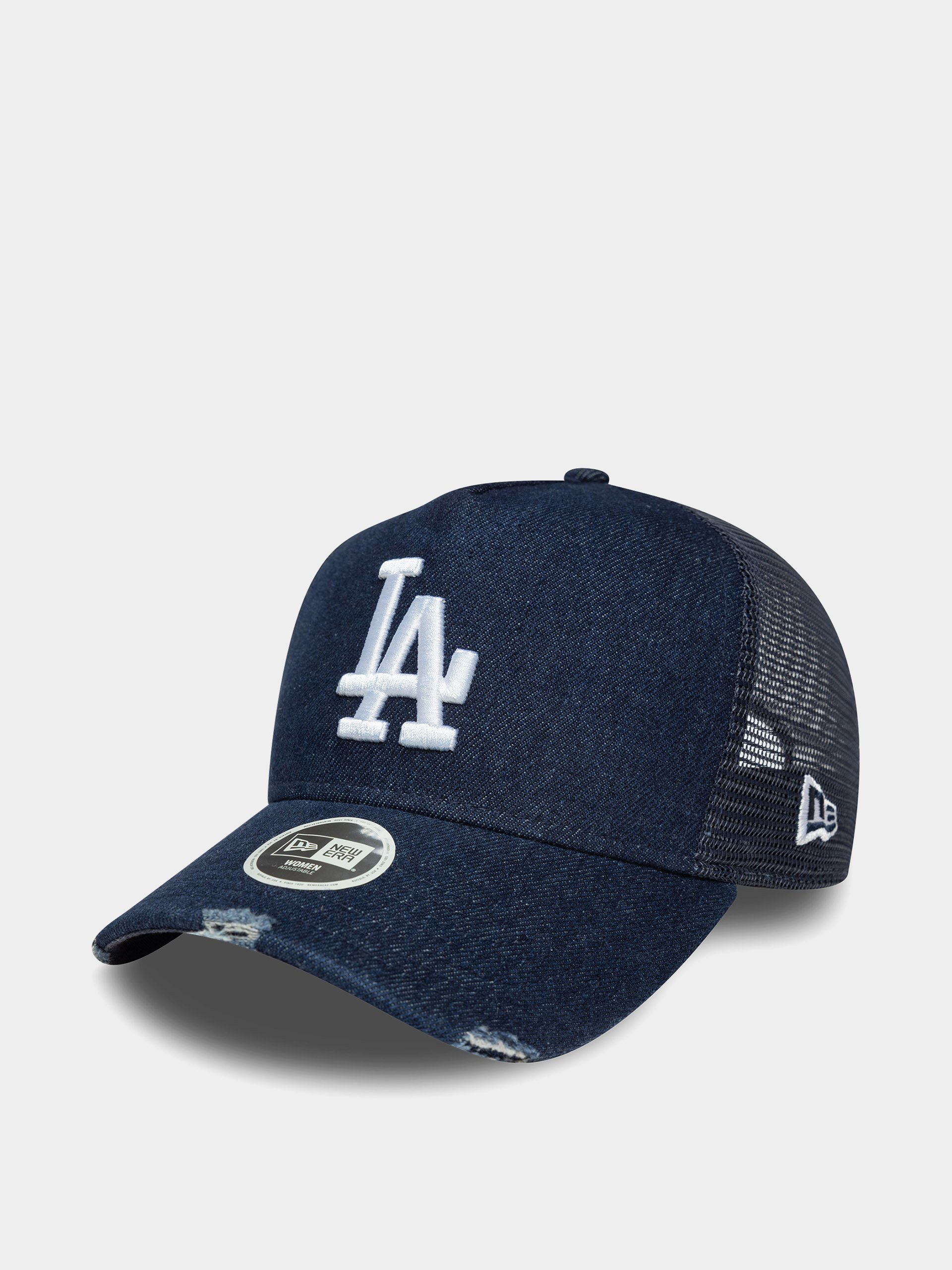 Șapcă New Era Denim Trucker Los Angeles Dodgers Wmn (navy)