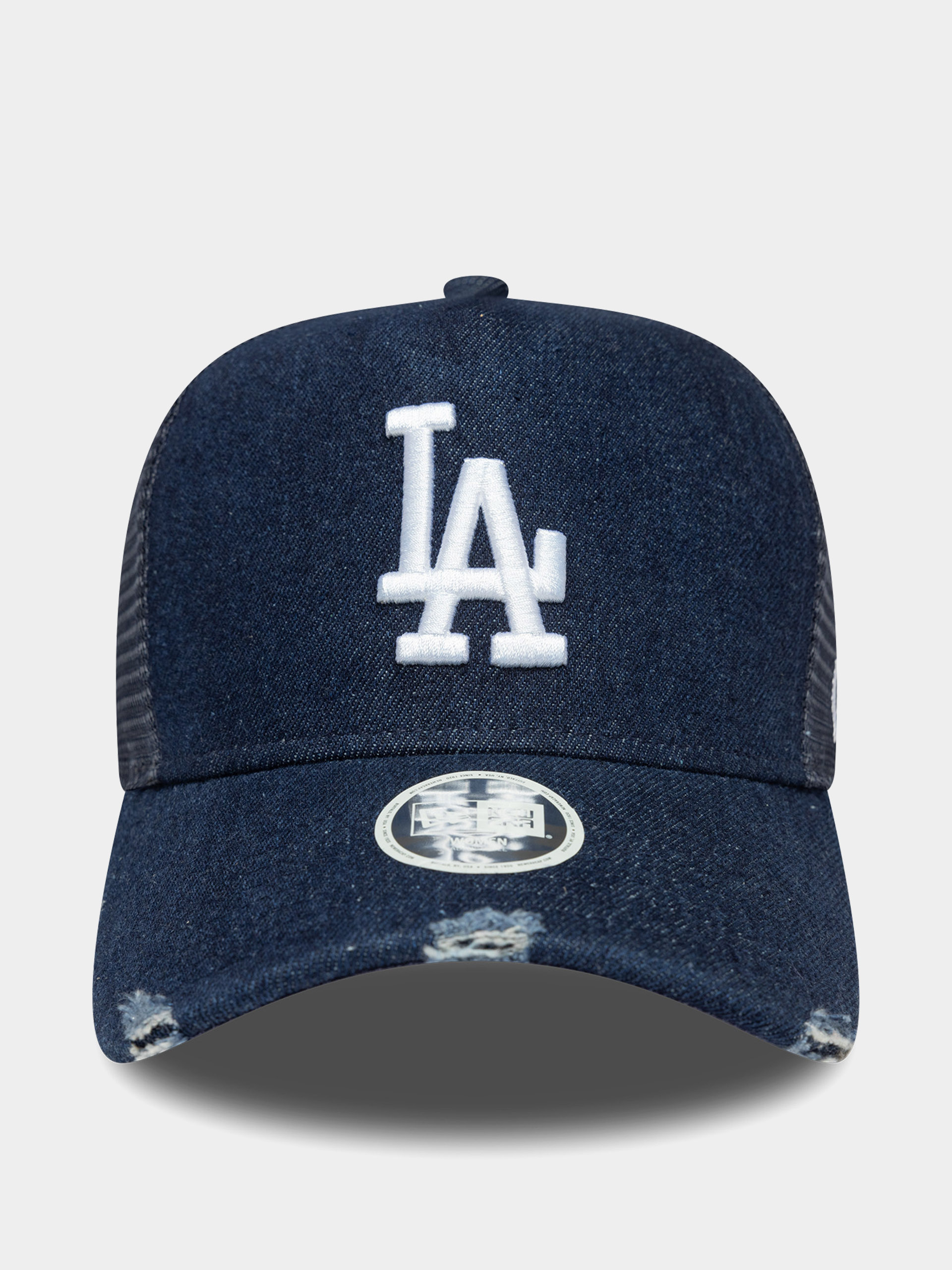 Șapcă New Era Denim Trucker Los Angeles Dodgers Wmn (navy)