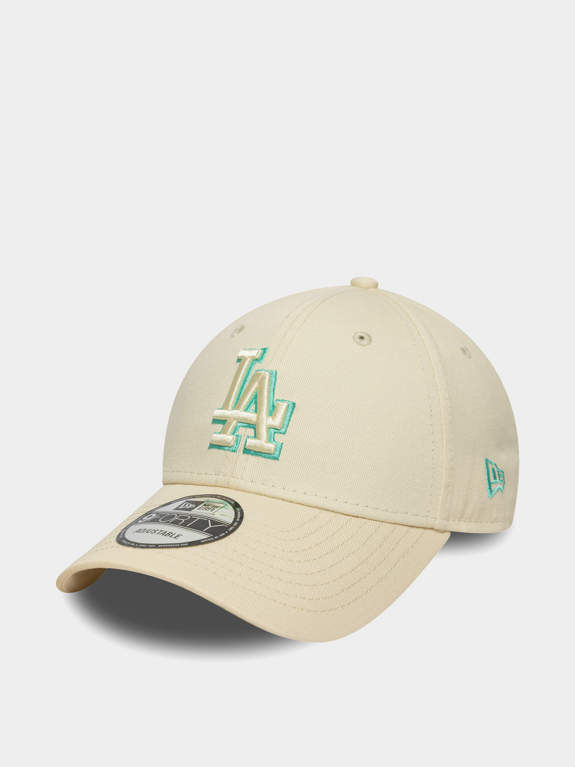 Șapcă New Era Team Outline 9Forty Los Angeles Dodgers (cream)