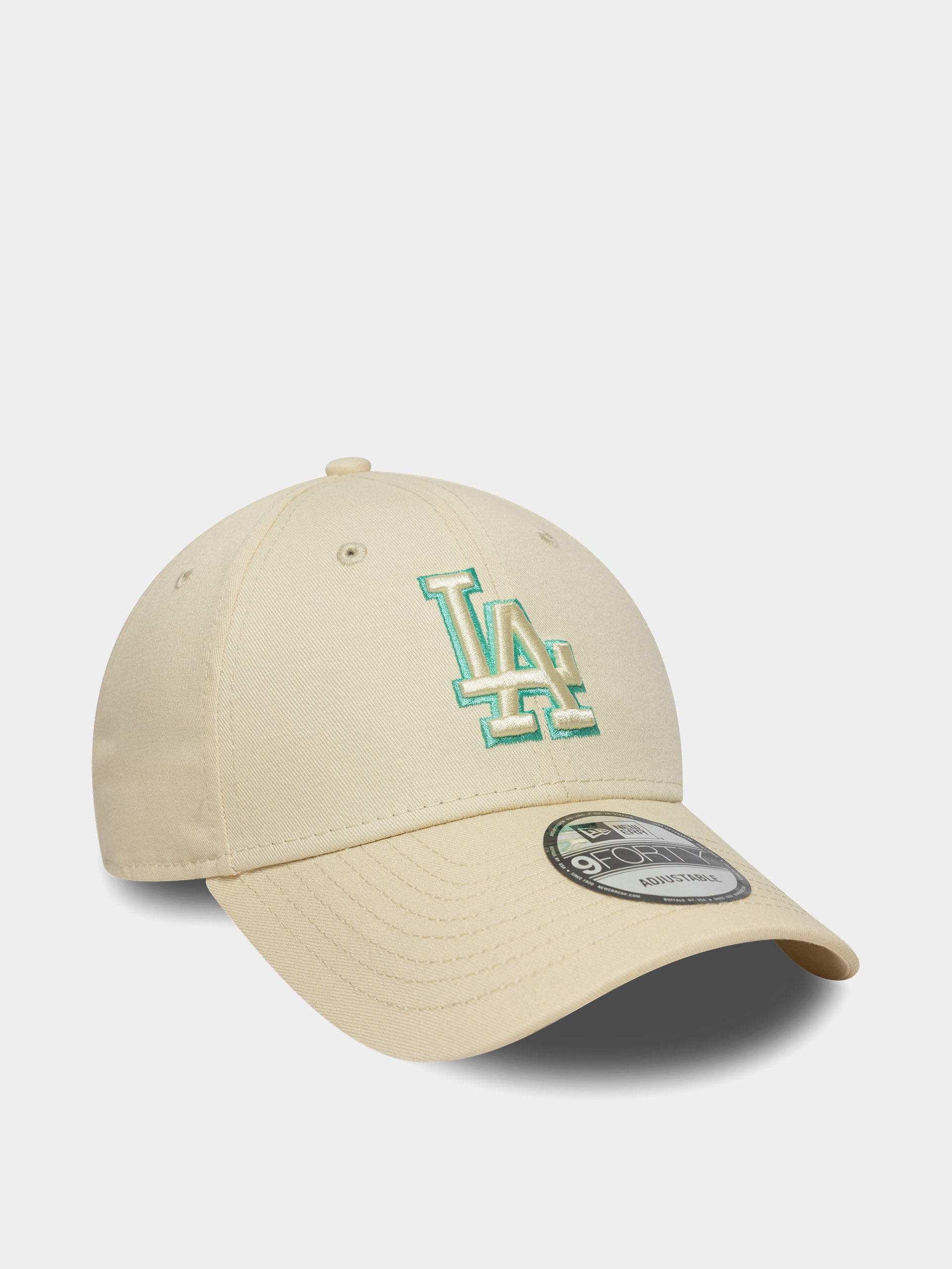 Șapcă New Era Team Outline 9Forty Los Angeles Dodgers (cream)