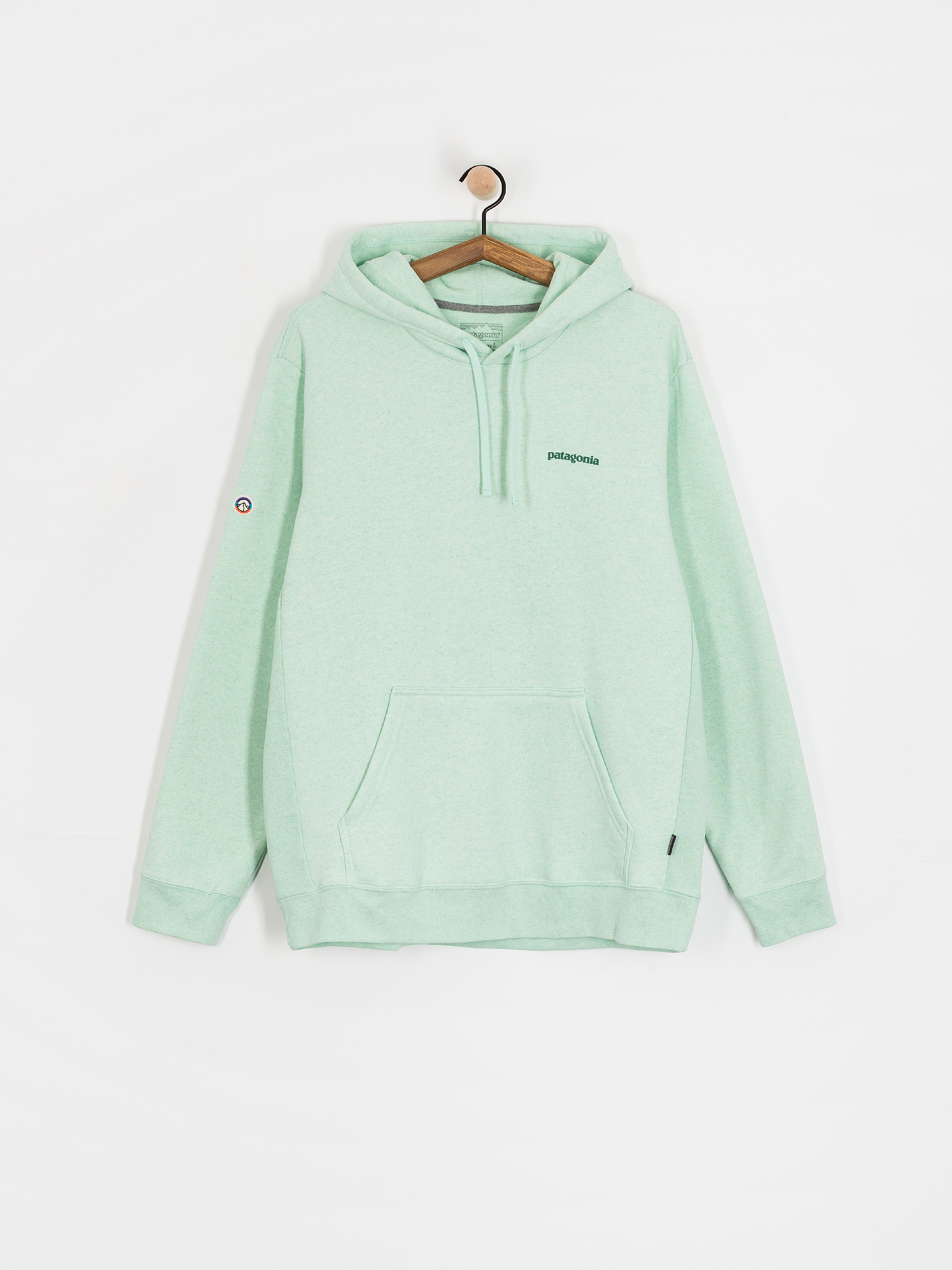 Hanorac cu glugă Patagonia Fitz Roy Icon Uprisal HD (rinsed green)