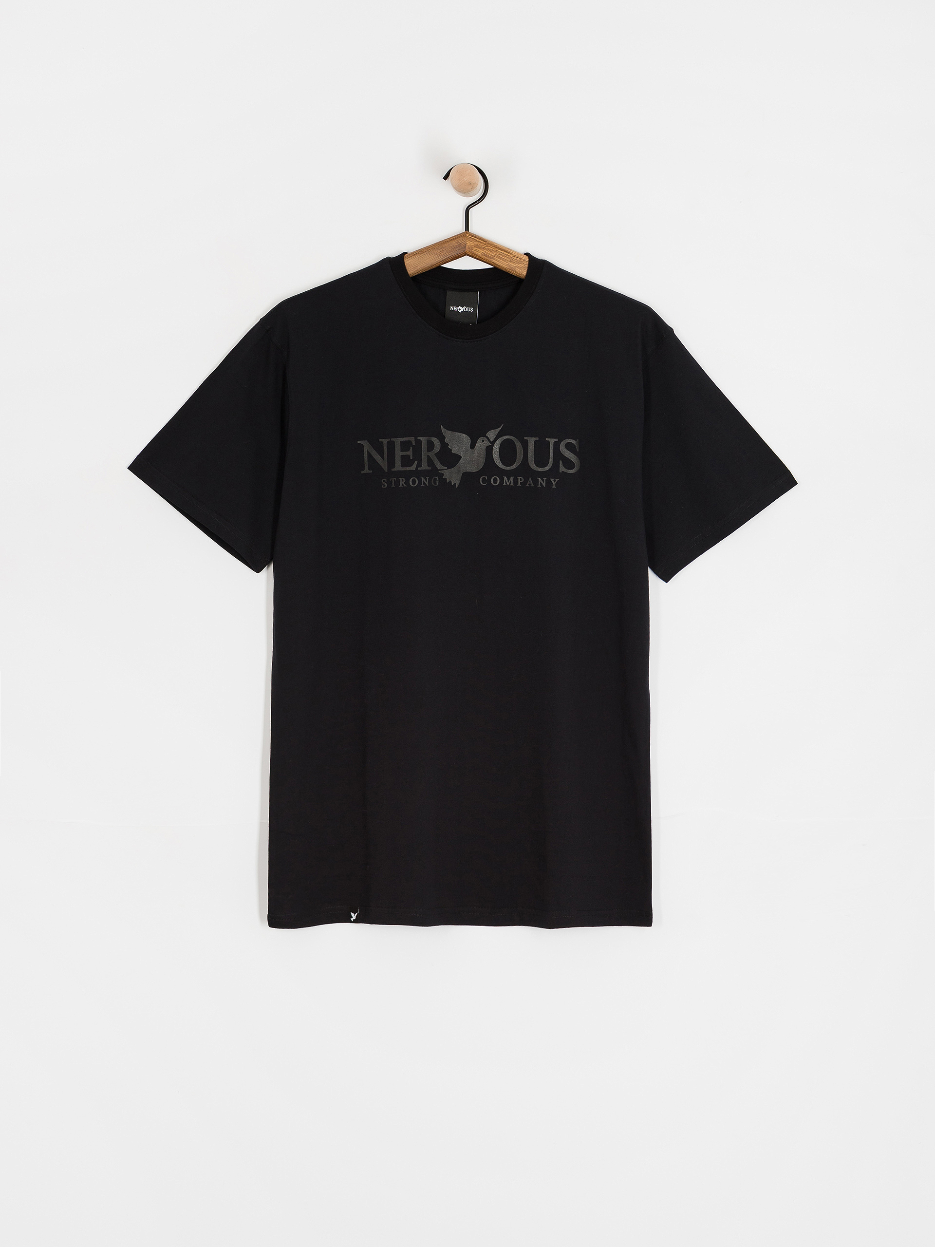 Tricou Nervous Classic (black/black)